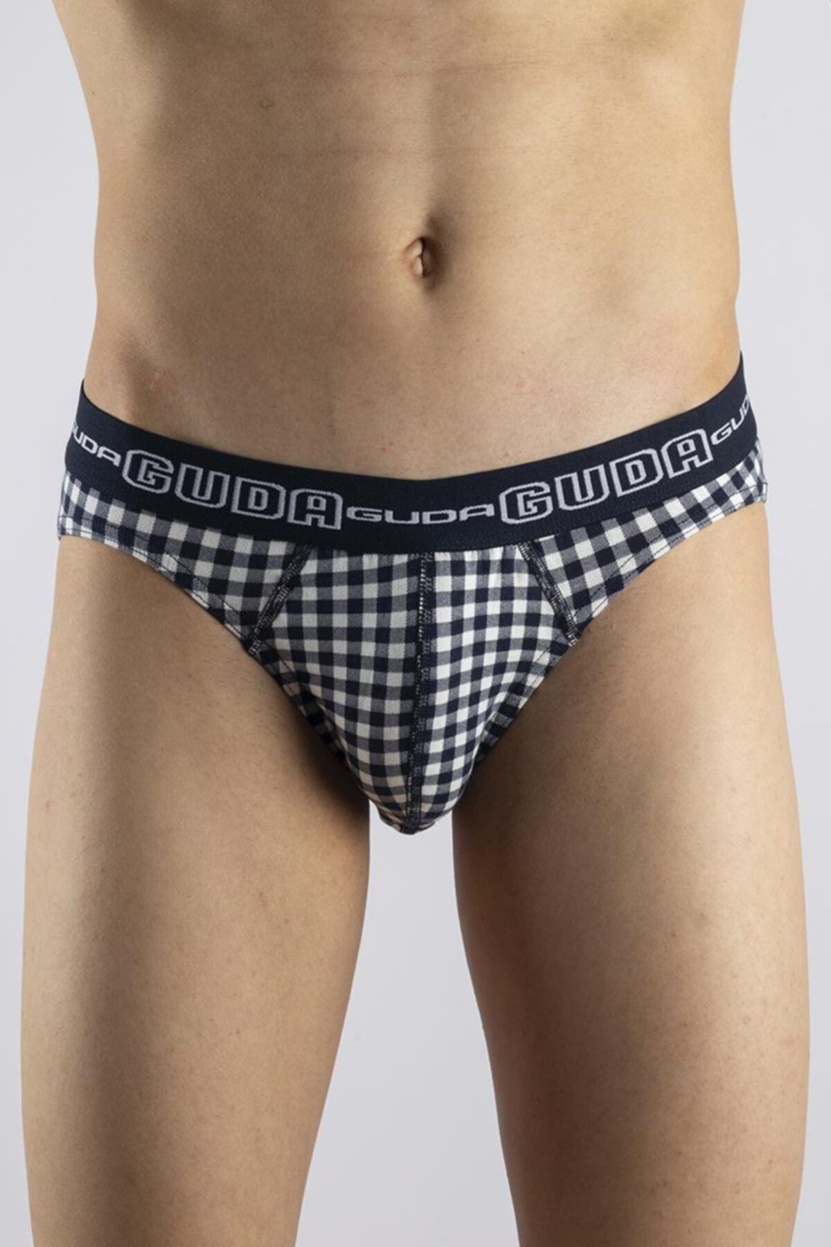 Guda Erkek Slip Desenli 13841 Ekoseli