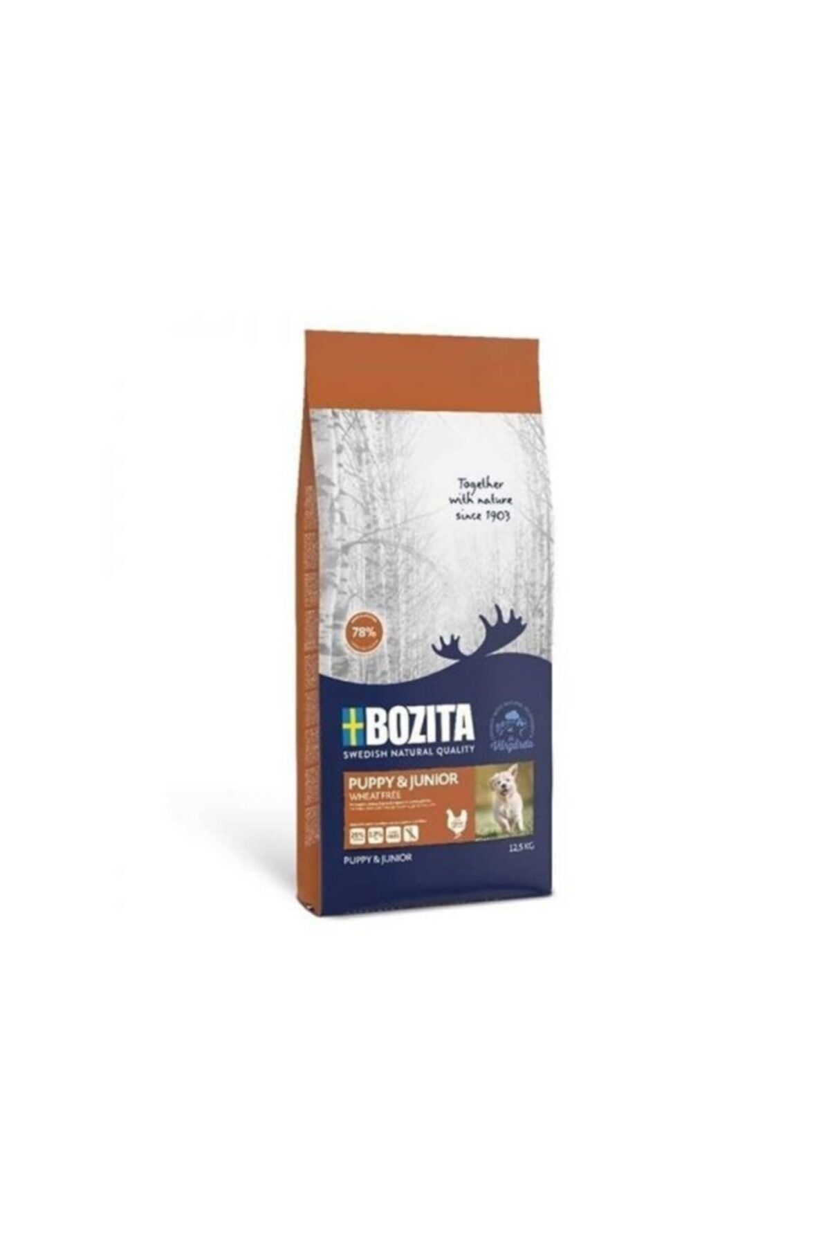 Bozita Buğdaysiz Tavuklu Yavru Köpek Mamasi 12.5 Kg