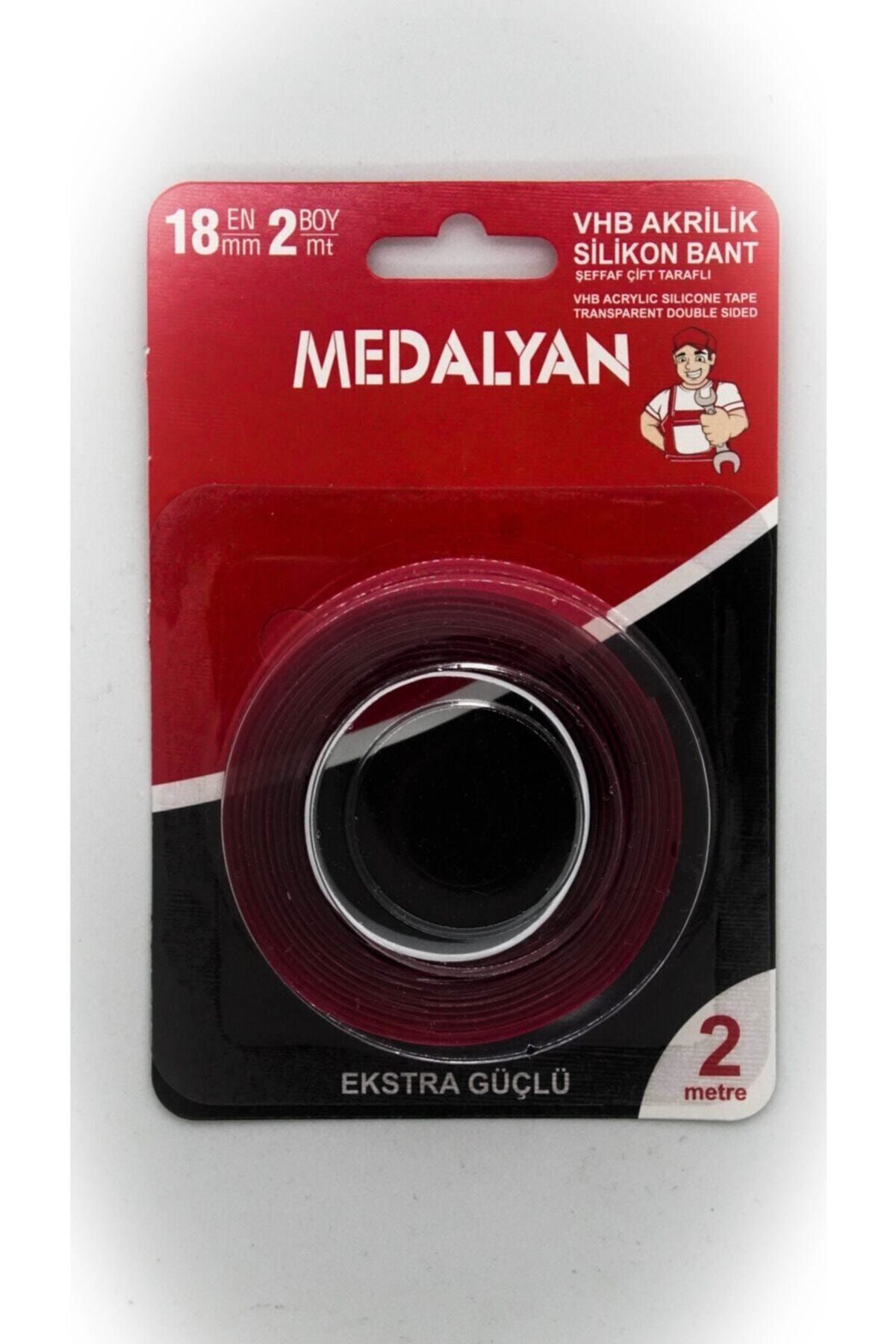 YDGR Çift Taraflı Silikonlu Bant Ekstra Güçlü 18mm 2 Metre