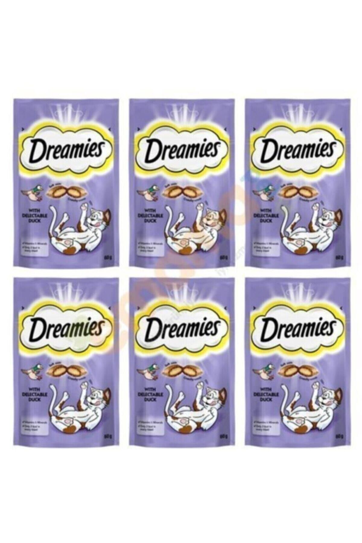 Dreamies Ördekli Kedi Ödül Maması 6x60 gr