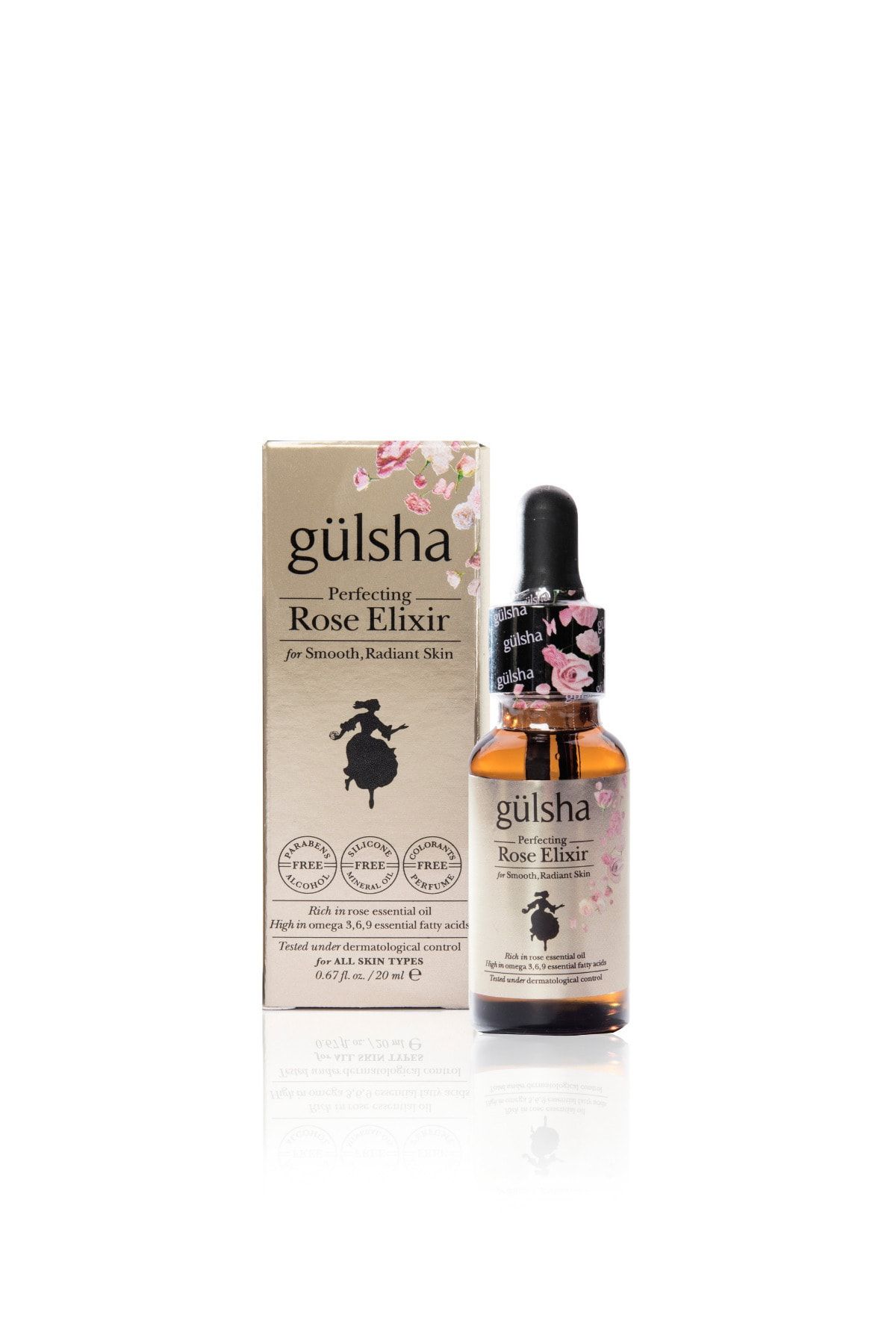 Gülsha Eşsiz Gül İksiri Yüz Yağı 20 ml 8680434311051