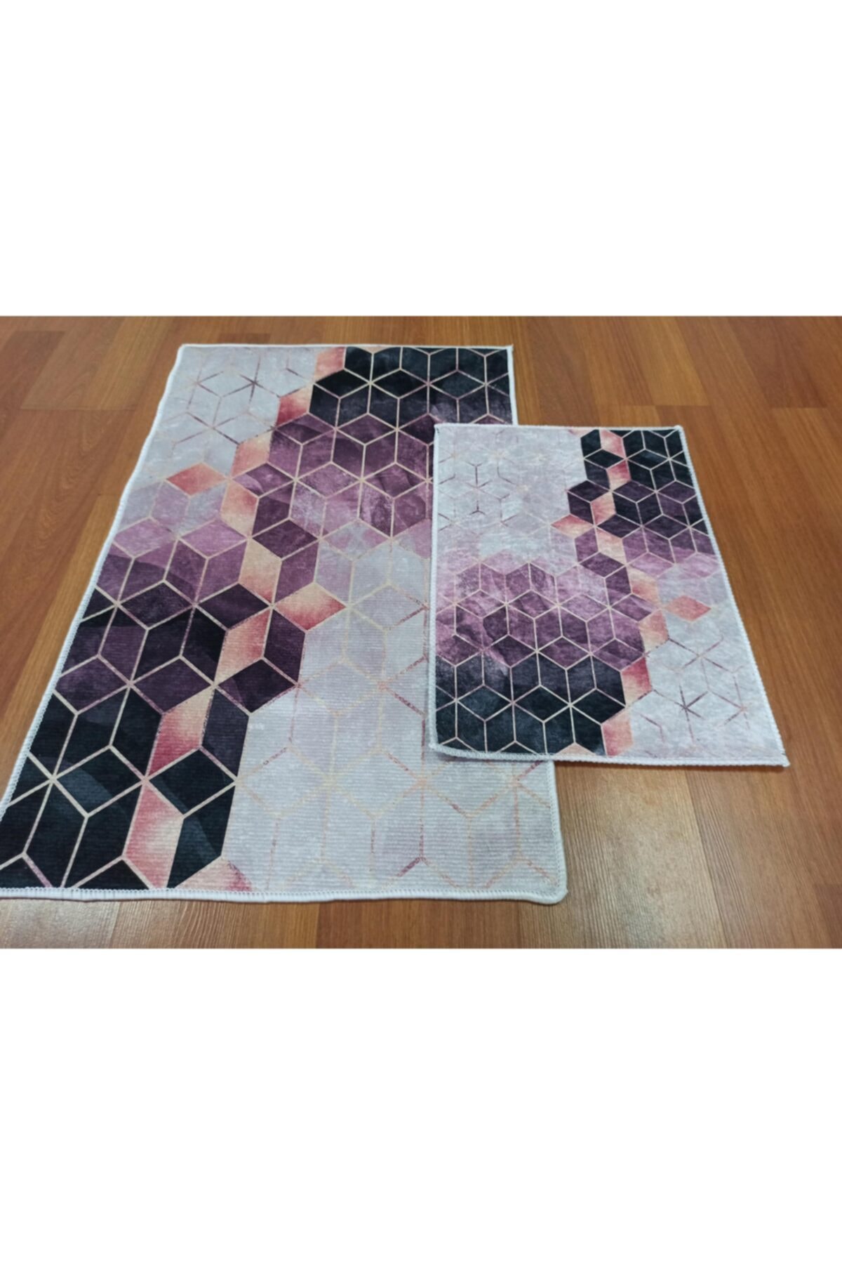 HaLıFoRuM Dokuma Taban Lüks Ikili Klozet Takımı Ht324