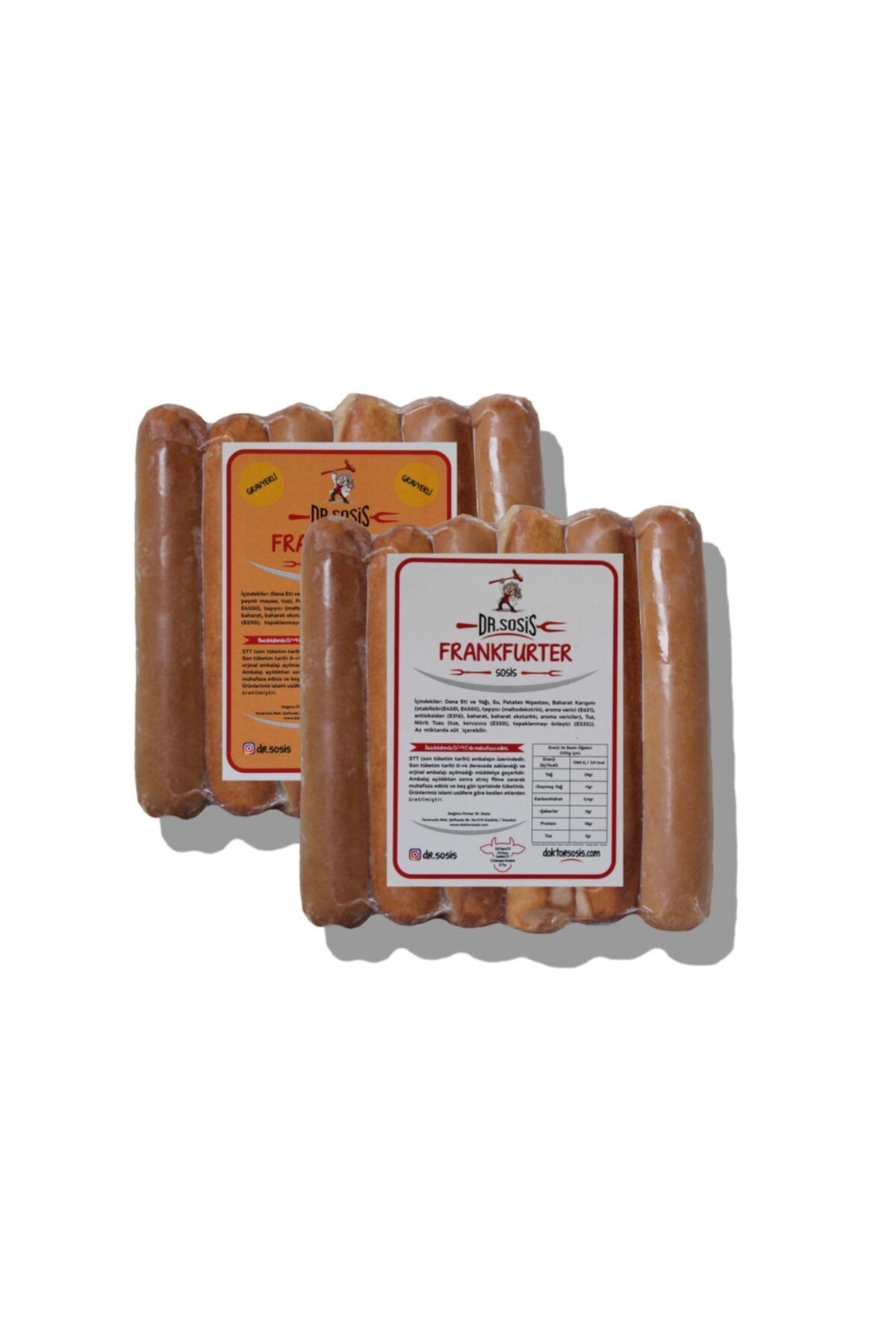 DR SOSİS Dr.sosis Sade Ve Gravyer Frankfurter Paket
