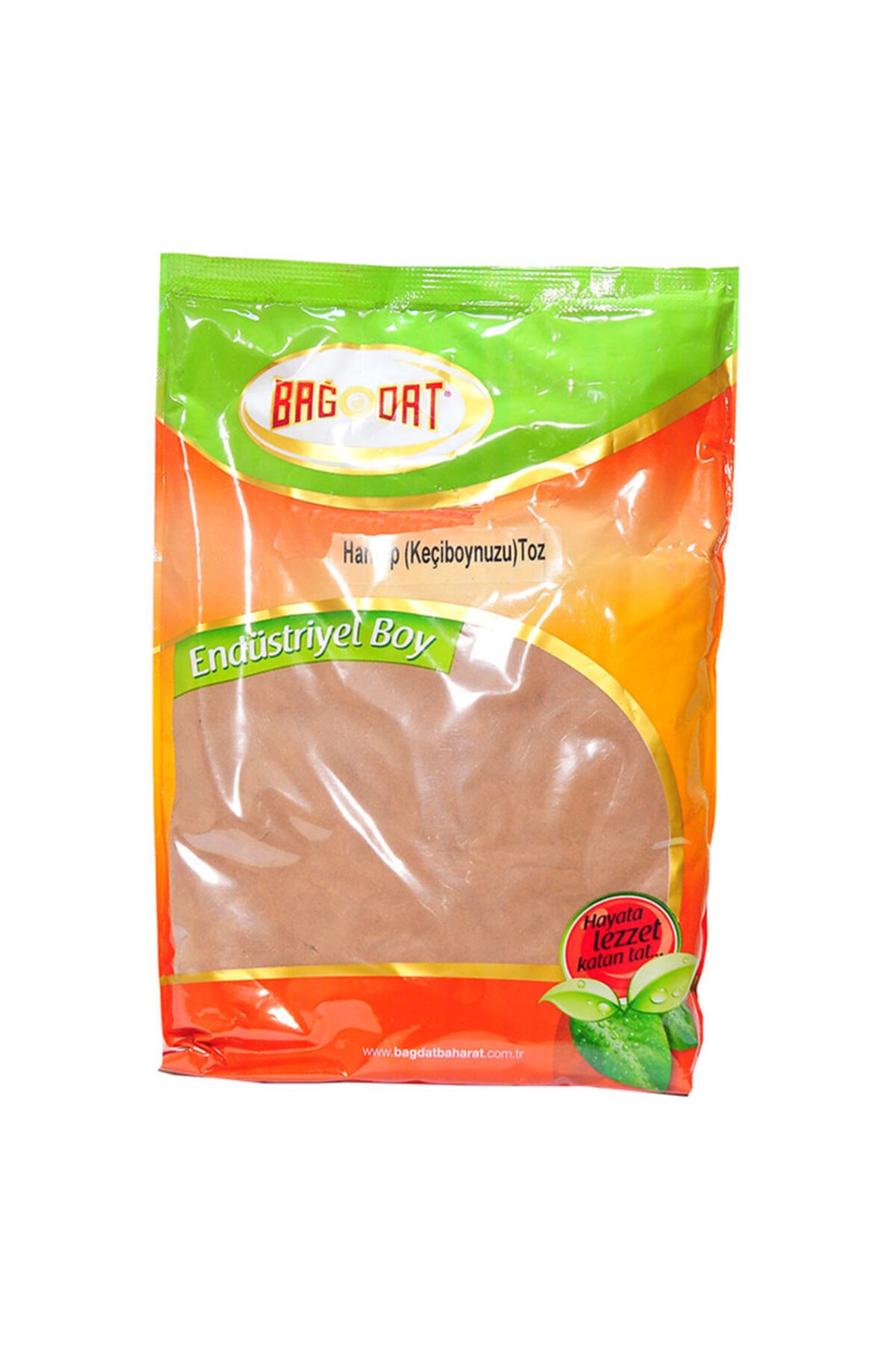 Bağdat Baharat Doğal Öğütülmüş Keçiboynuzu Harnup Unu 1000 gr Paket