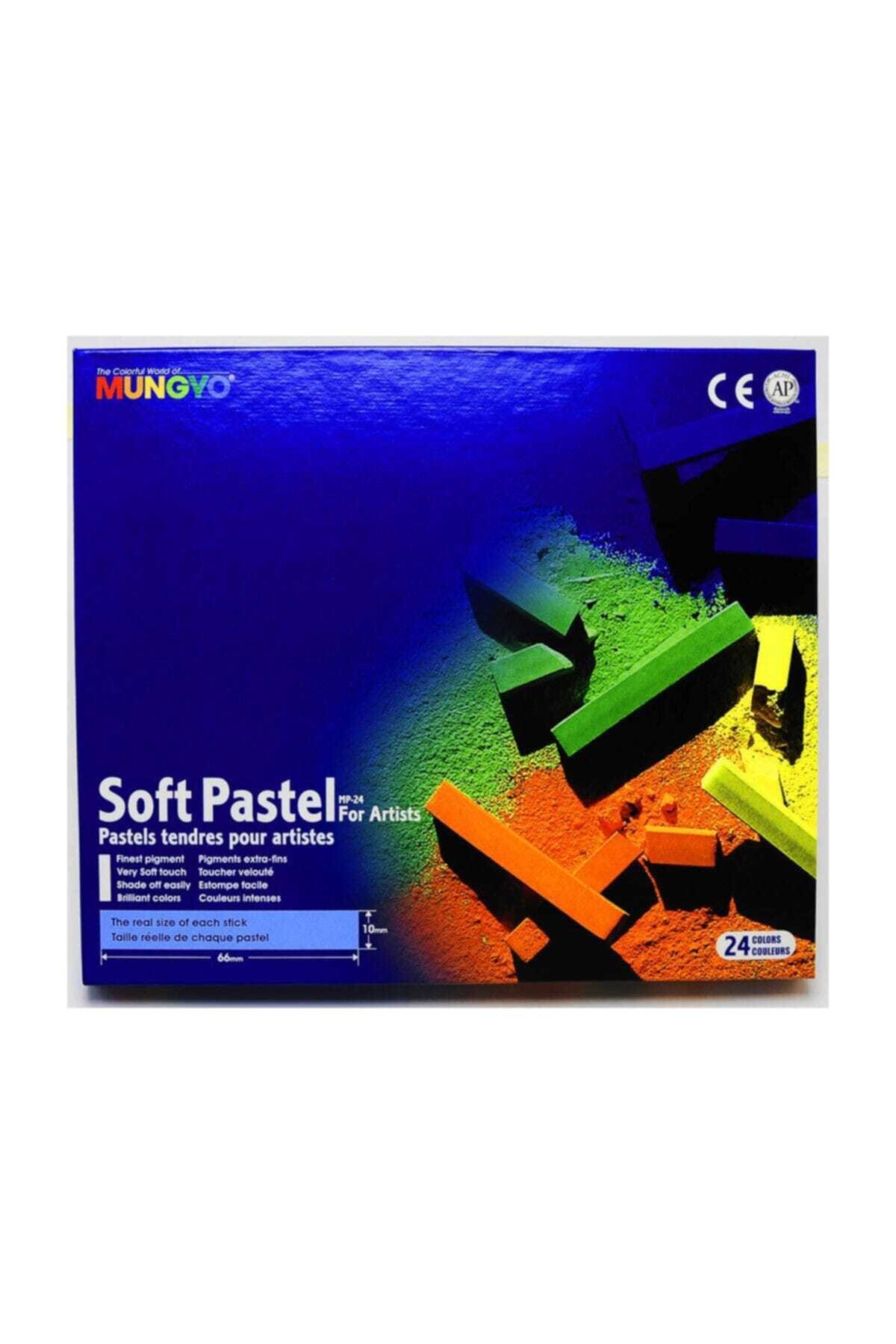 Mungyo Soft Pastel Karton Kutu 24'lü Tam Boy Gallery Artists
