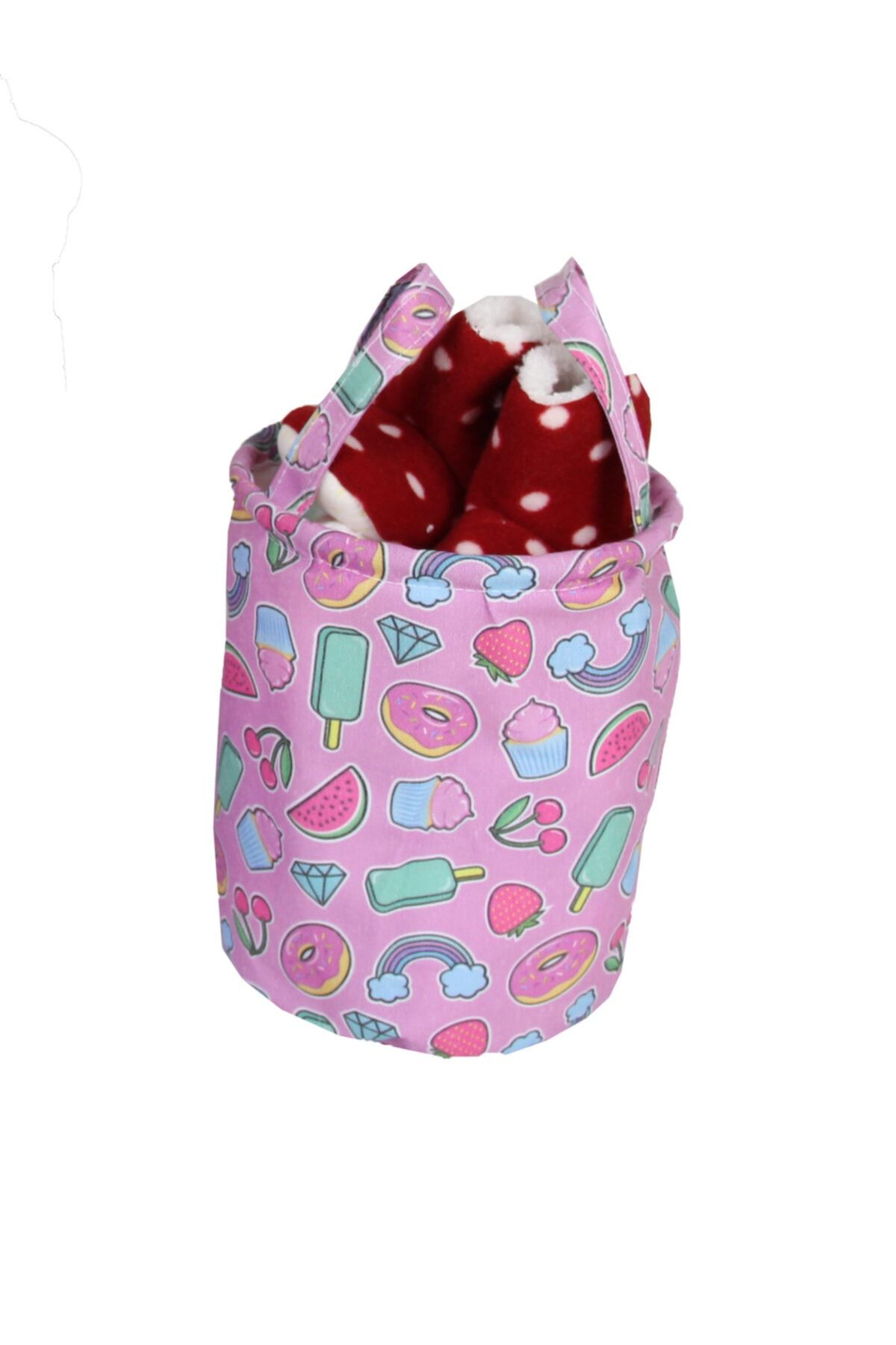PumpkinHomeDeco Tatlı Atıştırmalıklar Çocuk Odası Organizer / Oyuncak Toplama Sepeti / Çamaşır, Çorap Sepeti