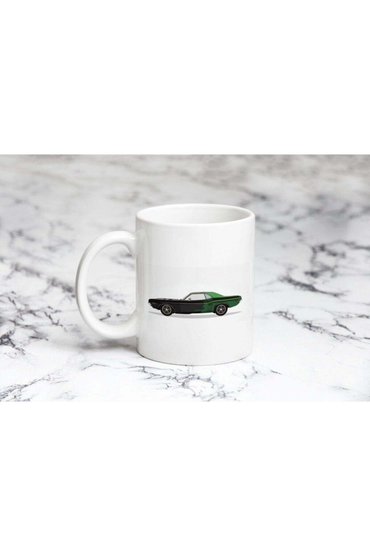 Firsat Ayi Yeşil Araba kupa Bardak