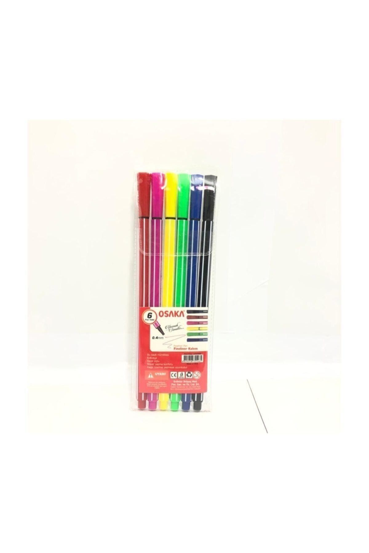 Osaka Light Osaka Ofk0406 Fineliner 6 Lı Set