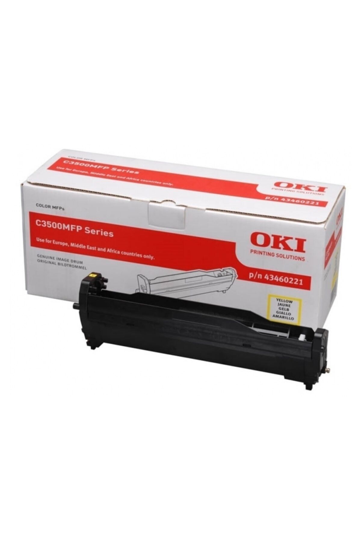 OKI C3520-43460221 Sarı Drum Ünitesi