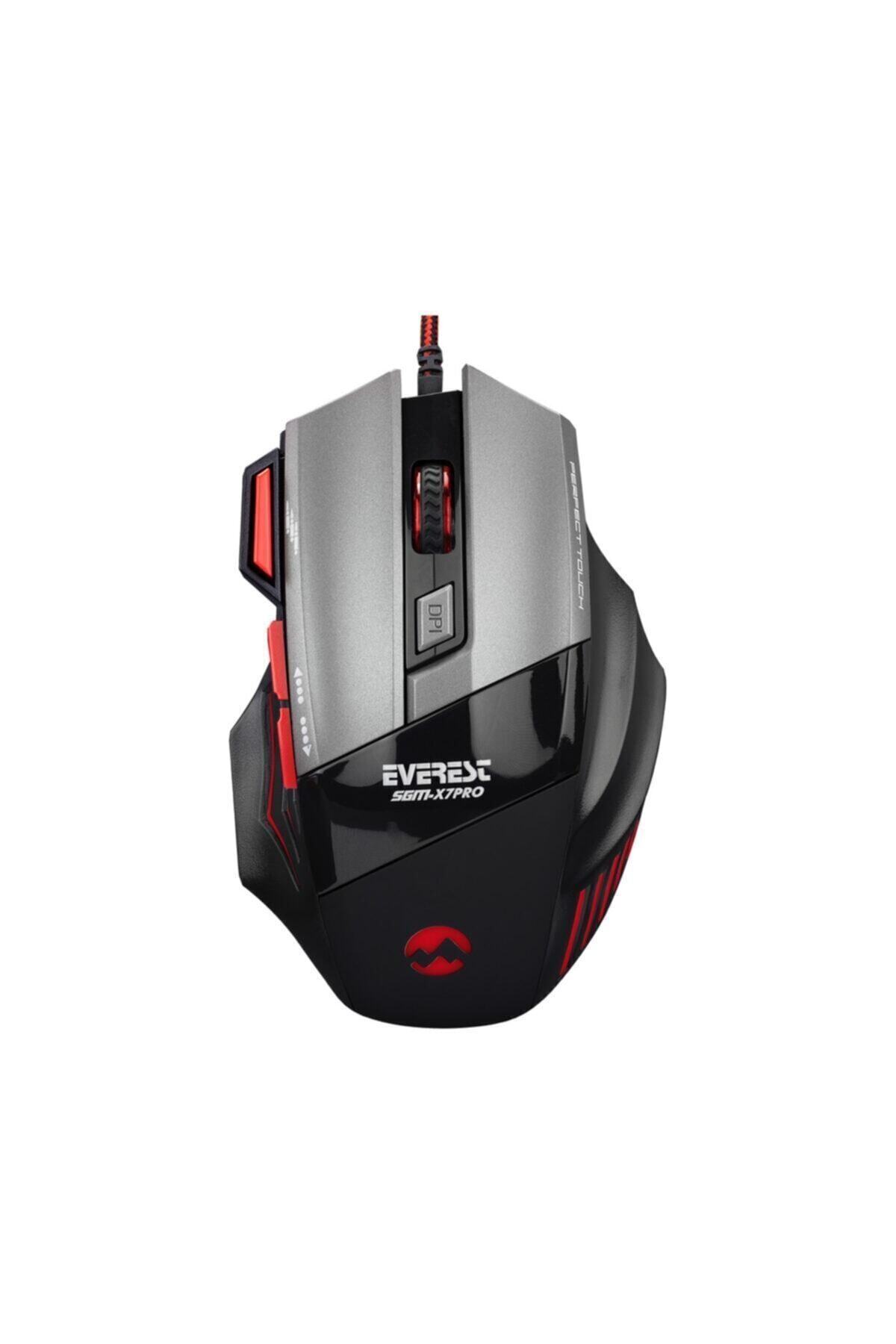 Everest Sgm-x7 Pro Gaming Mouse Pad Ve Oyuncu Mouse