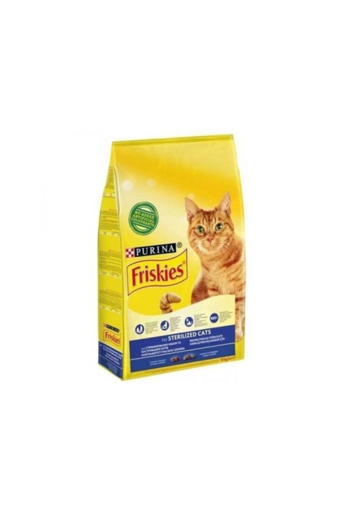 Friskies Sterilised Somonlu Ve Sebzeli Kısırlaştırılmış Yetişkin Kedi Maması 10 Kg
