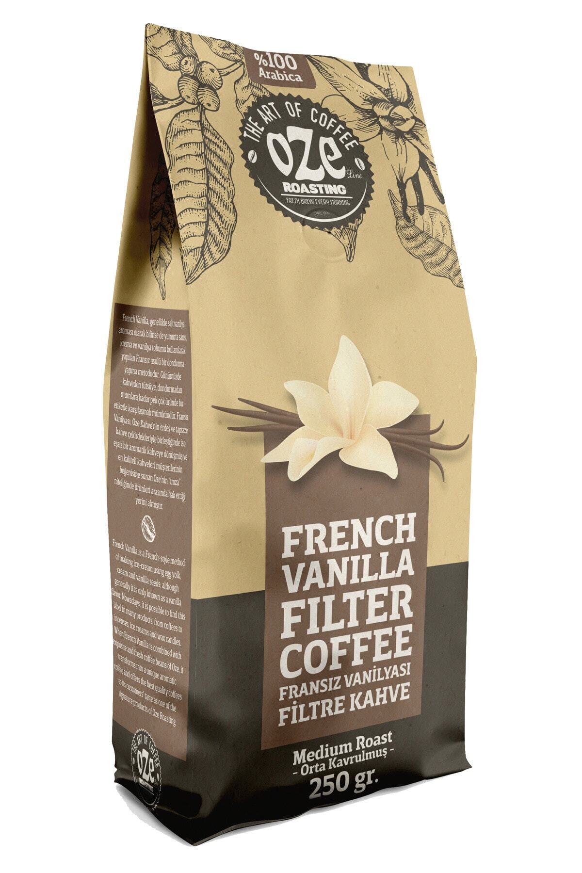 OZE KAHVE Vanilya Aromalı Filtre Kahve 250 Gr. (makina Için Öğütülmüş )