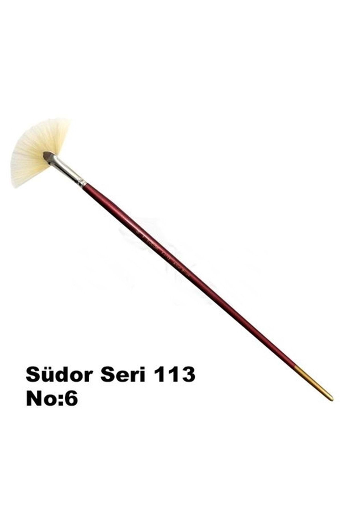 Südor Fırça Yelpaze Kıl Seri 113 No:6