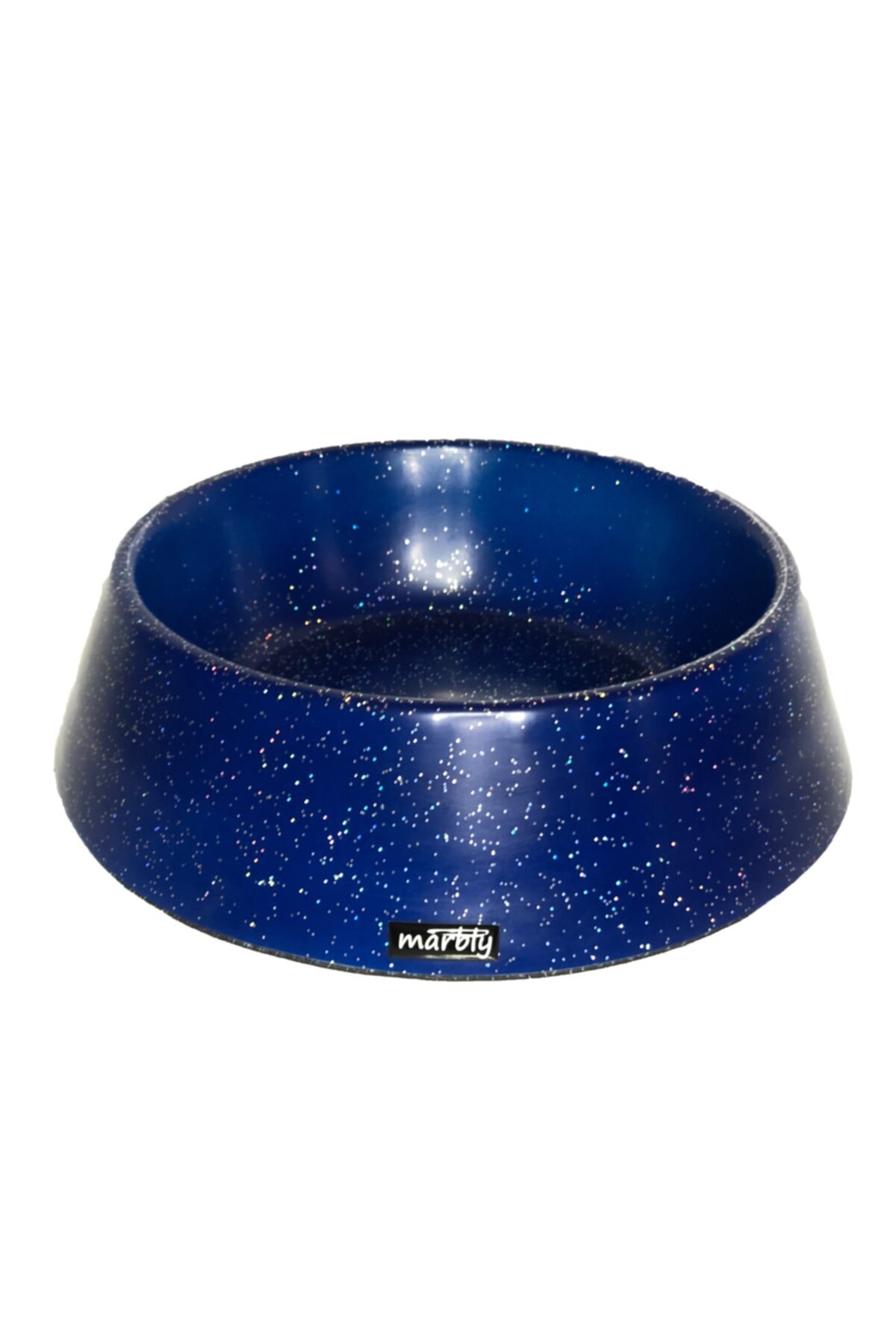 Marbly Mavi Galaxy Mermerit Köpek Mama Su Kabı 1000 Ml