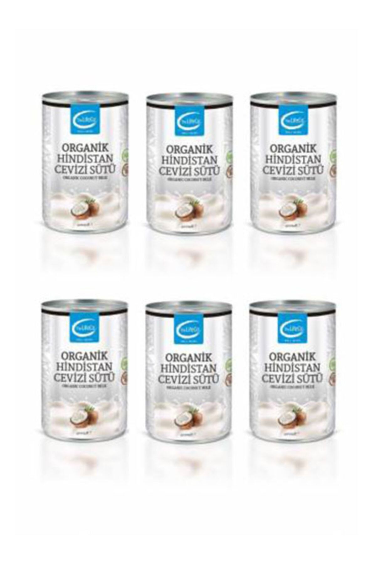 TheLifeCo Thelifeco Organik Hindistan Cevizi Sütü 6 X 400 Ml