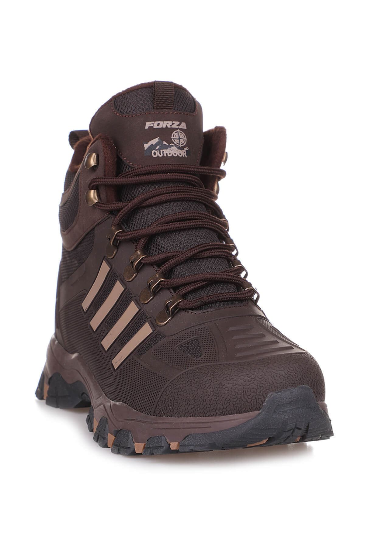 Freemax Su Geçirmez Garantili Kauçuk Kaplama Sağlam Esnek Outdoor Treking Kışlık Bot Kahve Kum