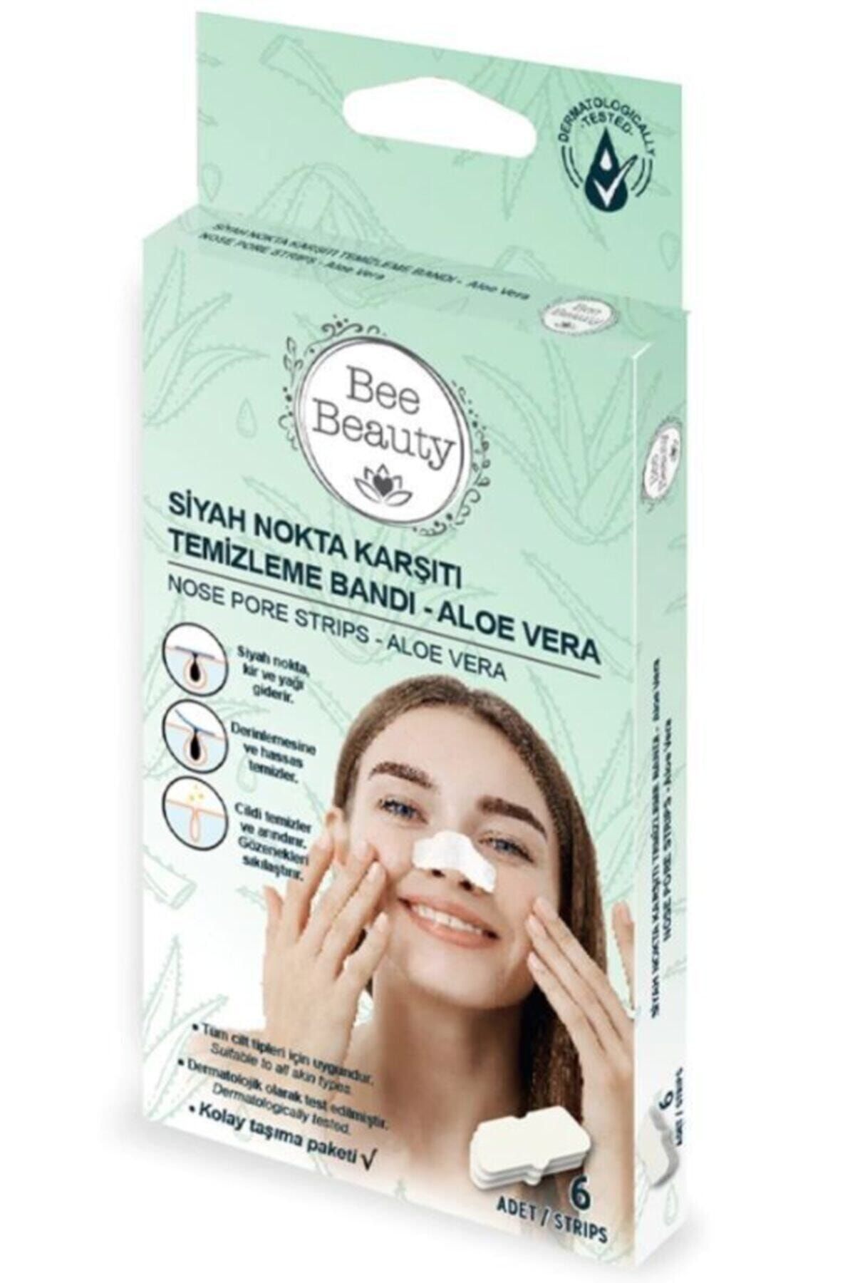 Bee Beauty Aloe Vera Siyah Nokta Bandı 6'lı