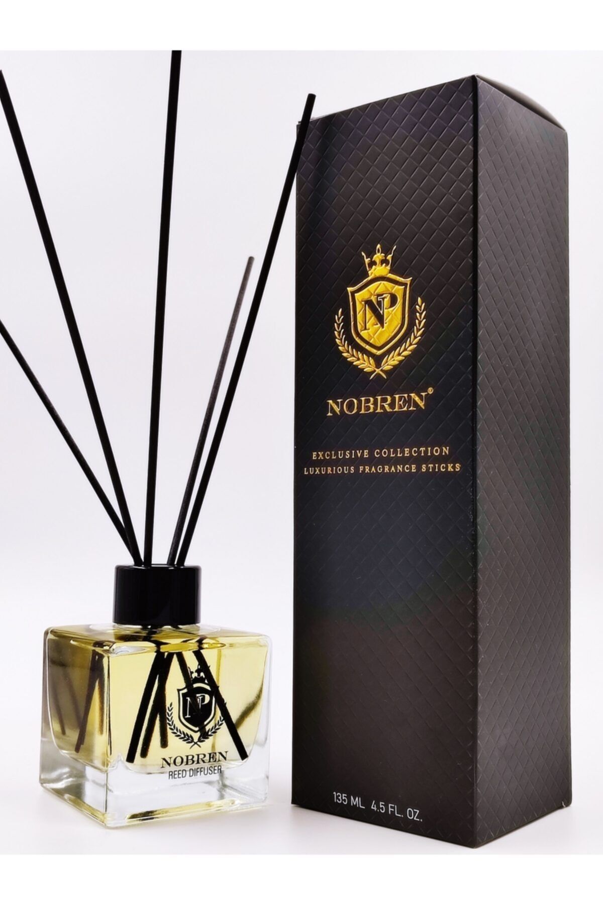NOBREN Parfüm Vanilya Bambu Çubuklu Ortam Kokusu 135 Ml.