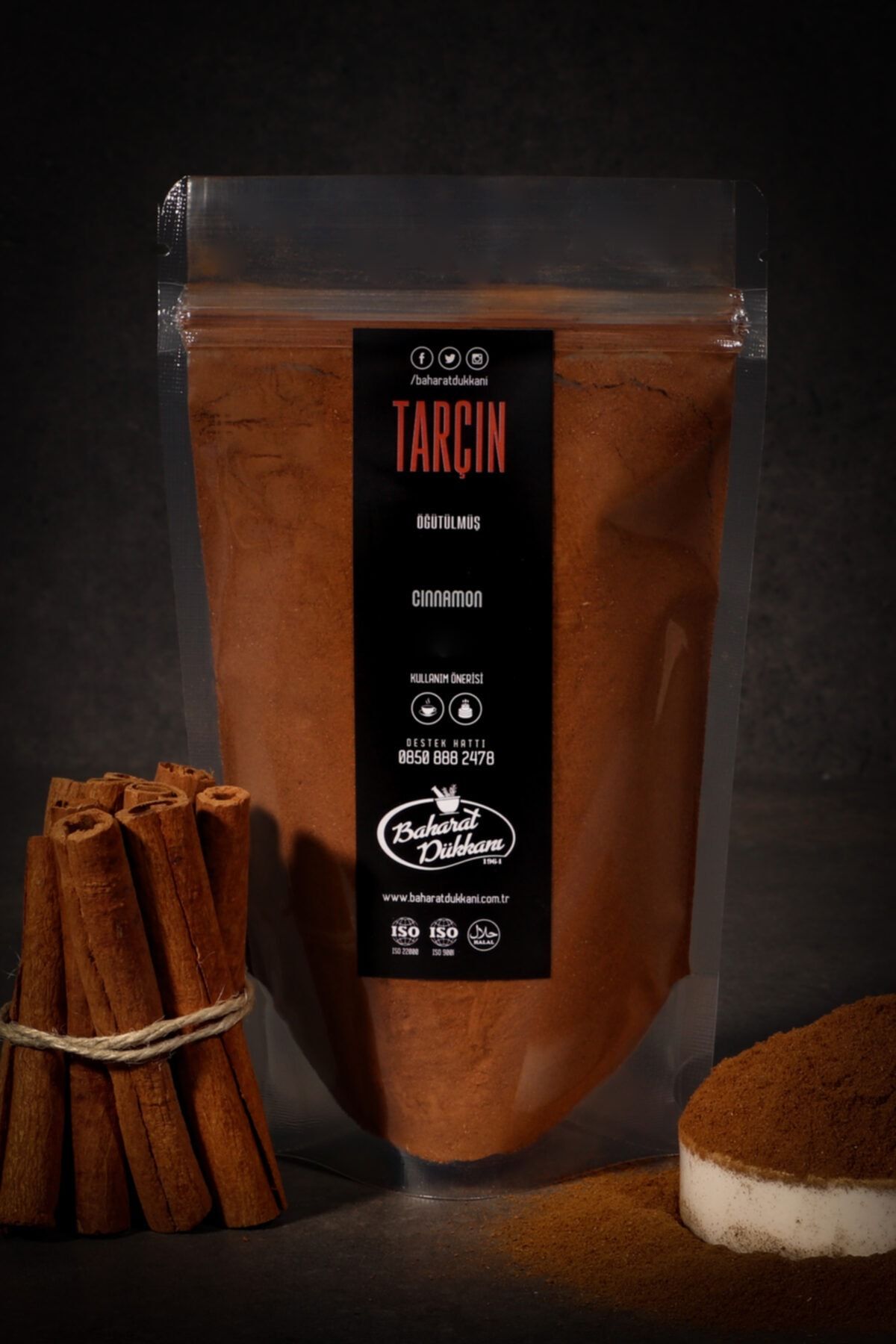 Baharat Dükkanı Tarçın (ÖĞÜTÜLMÜŞ) 60gr