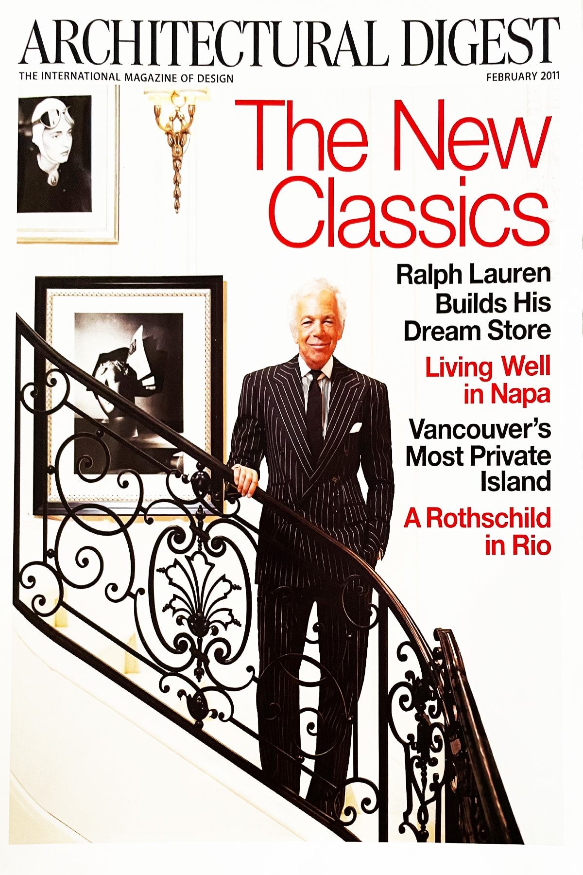 ARCHITECTURAL DIGEST February 2011