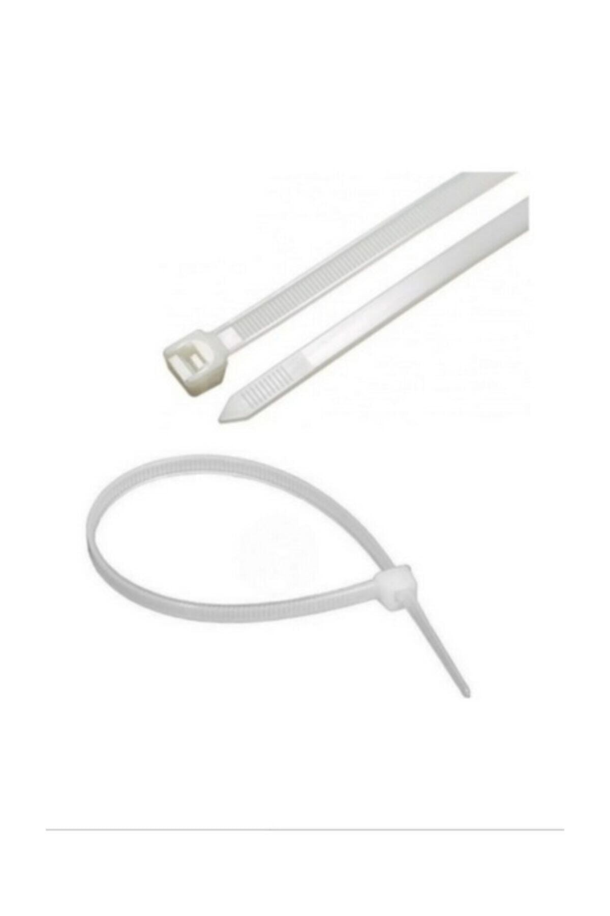 Badem10 Kablo Bağı Plastik Cırt Kelepçe 4.8x300 100 Adet