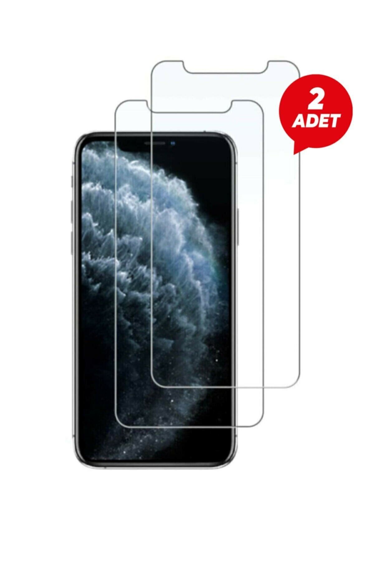 Tria Iphone 12 Uyumlu  12pro 2 Adet Kırılmaz Temperli Şeffaf Ekran Koruyucu Telefon Camı