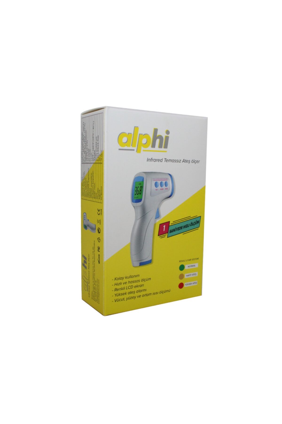 ALPHİ Derece Temassız Alindan Olcer Fht-01