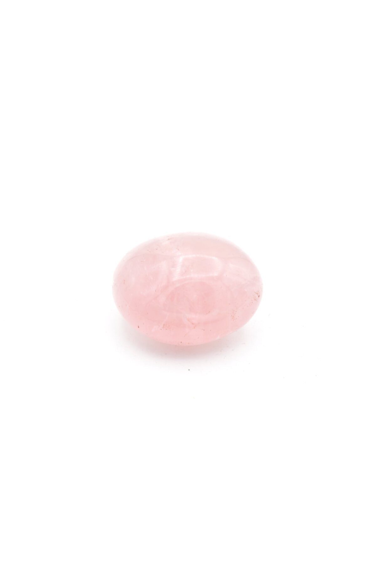 Murty99 Hakiki Doğal Sabun Şeklinde Pembe Kuvars Masaj Taşı 83 Gram 1.kalite