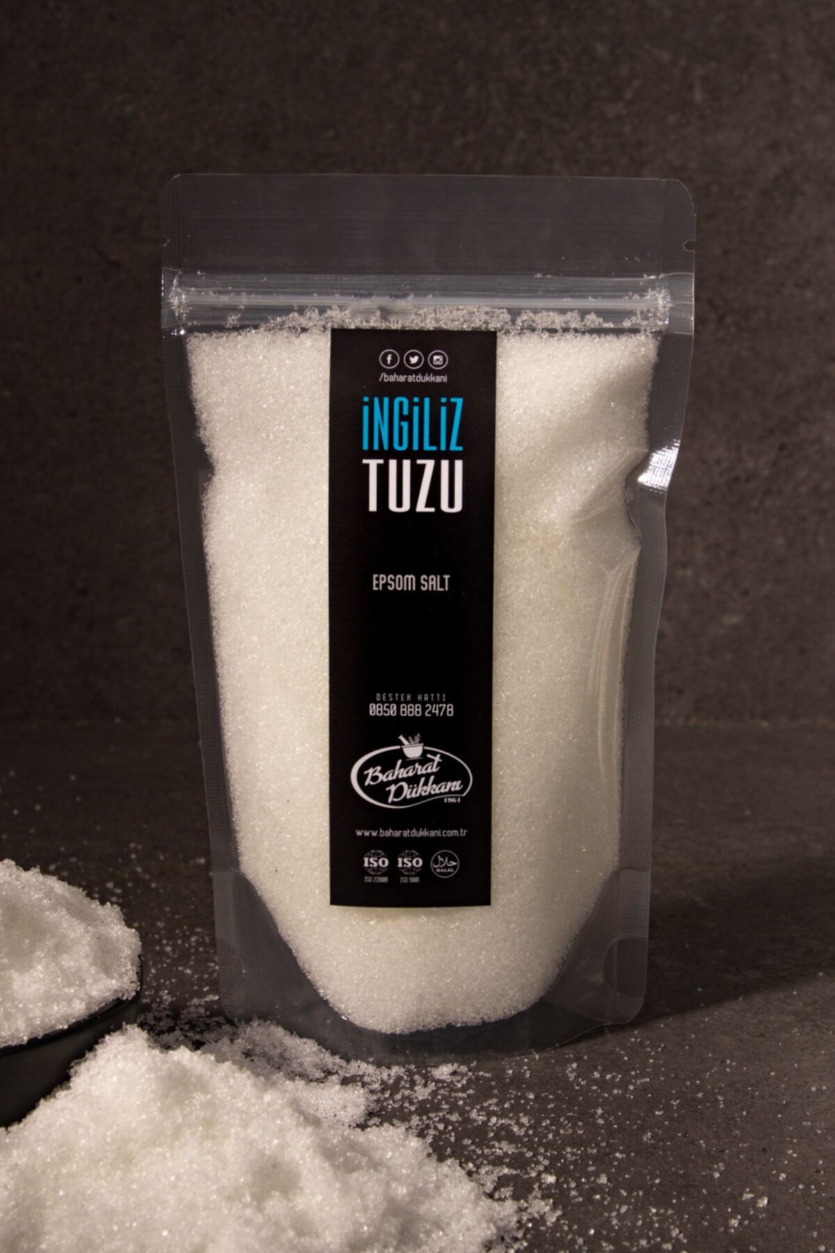 Baharat Dükkanı Ingiliz Tuzu (epsom Tuzu) 250gr
