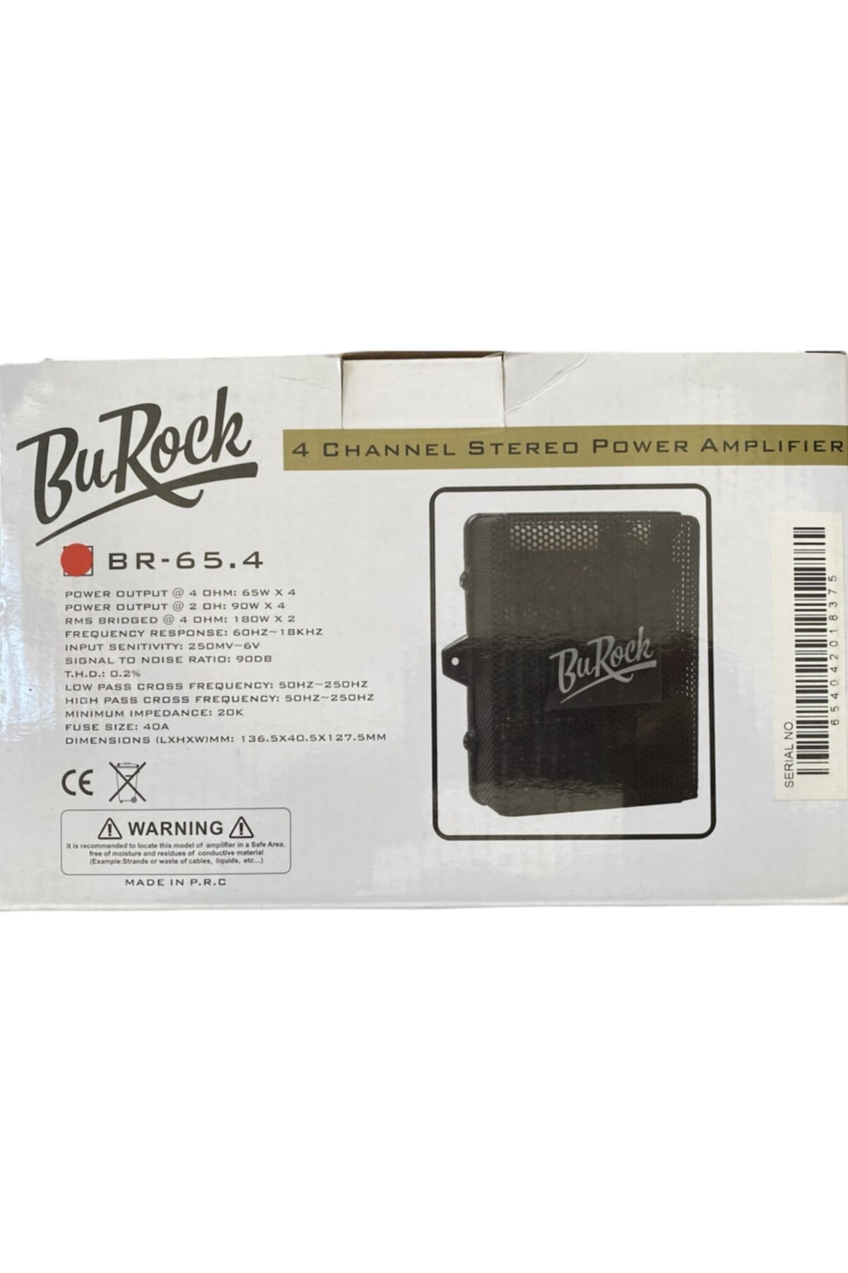 Burock Br 65.4 4 Kanal Amfi