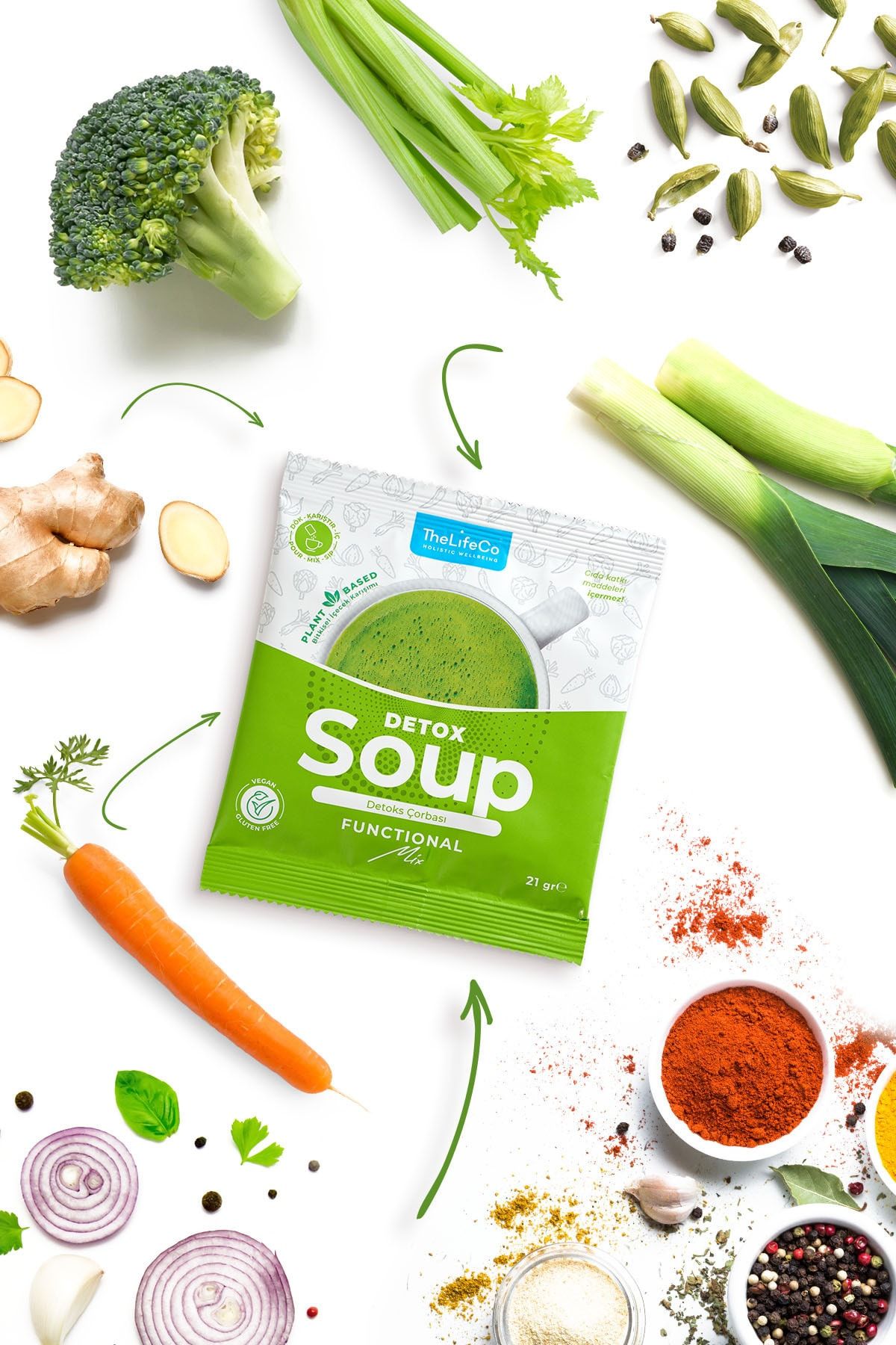 TheLifeCo Detox Çorbası 21 gr