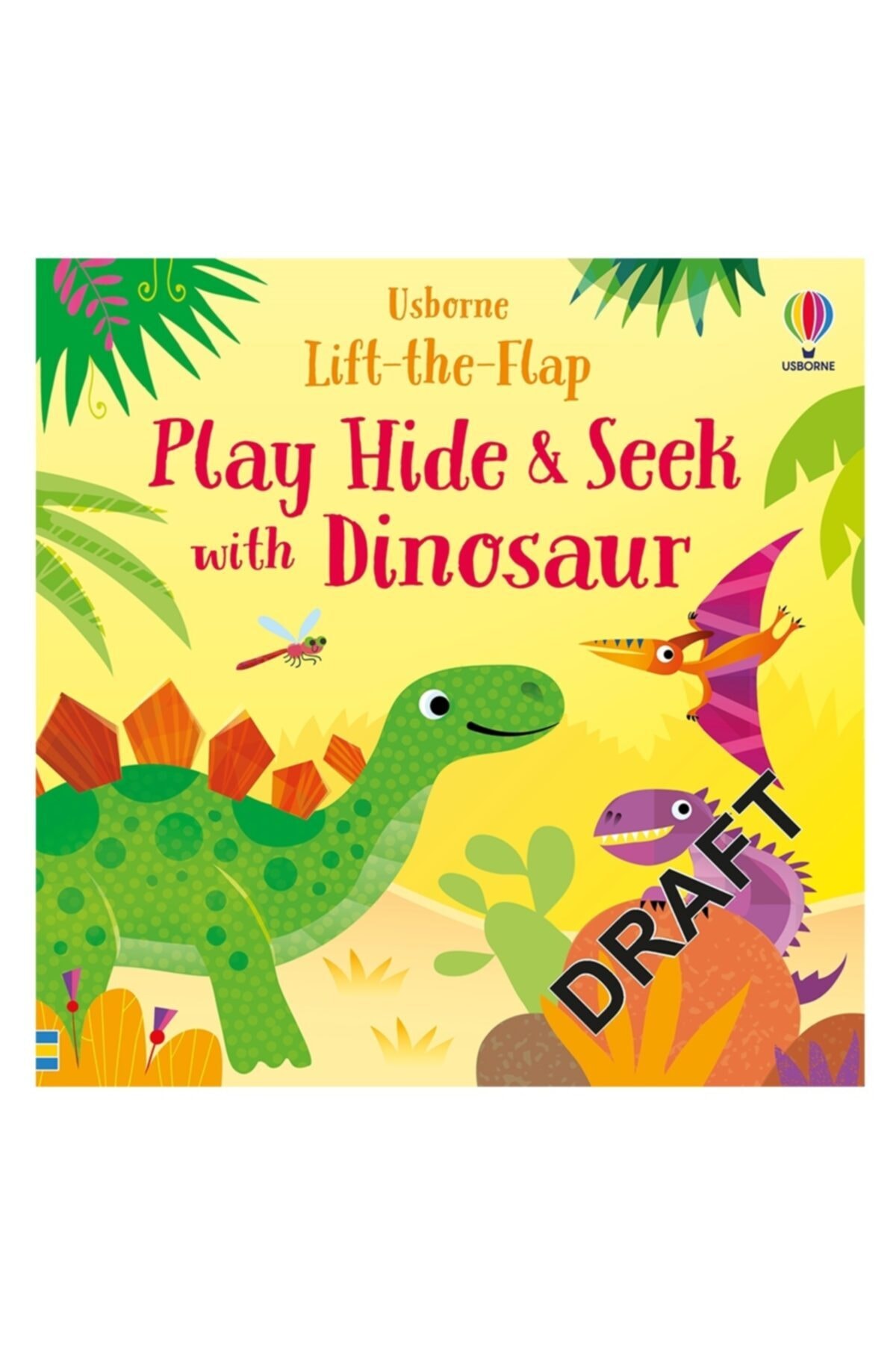 Usborne Play Hıde & Seek Wıth Dınosaur