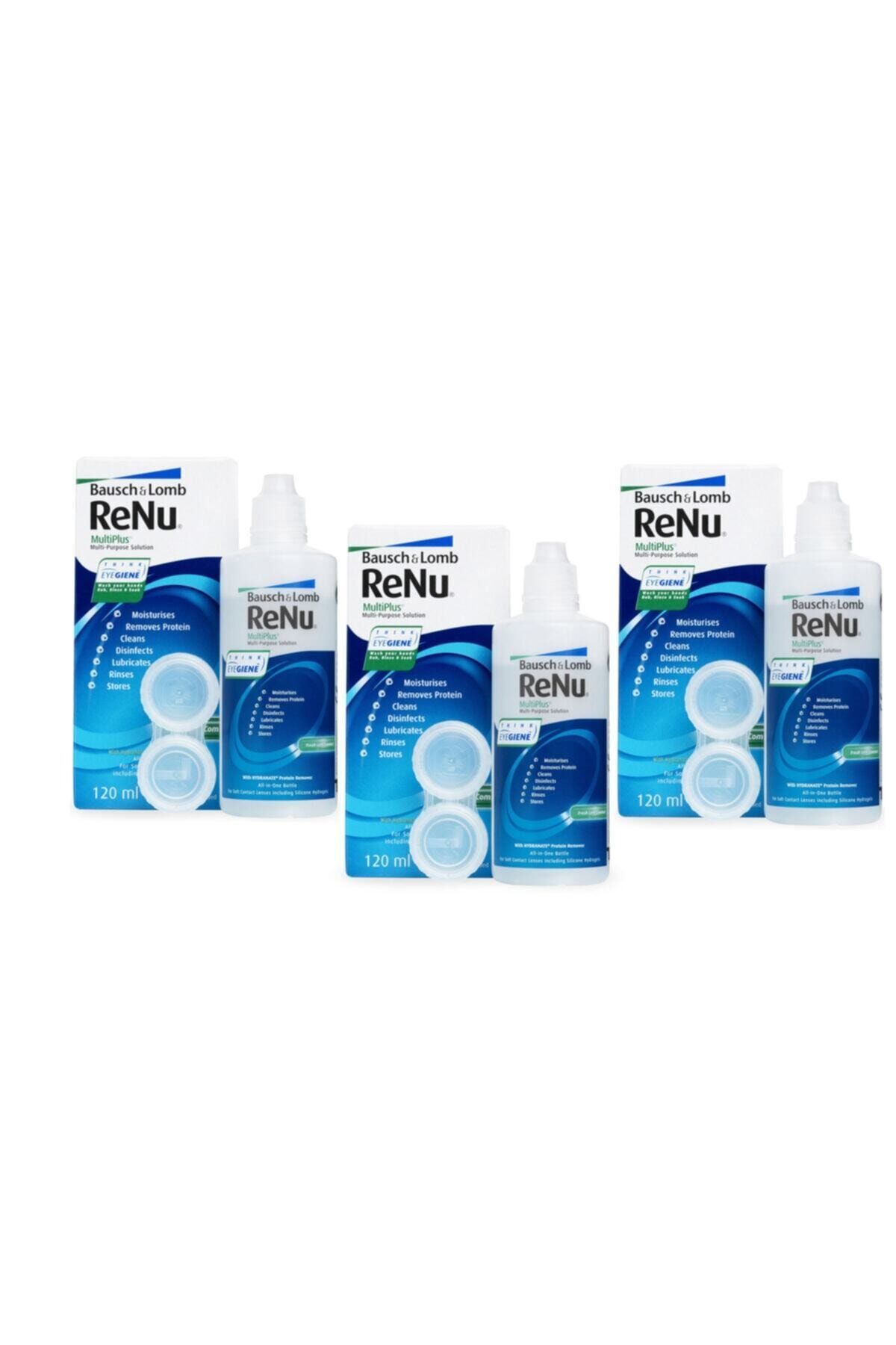 Renu 120ml 3'lü Paket Lens Solüsyonu