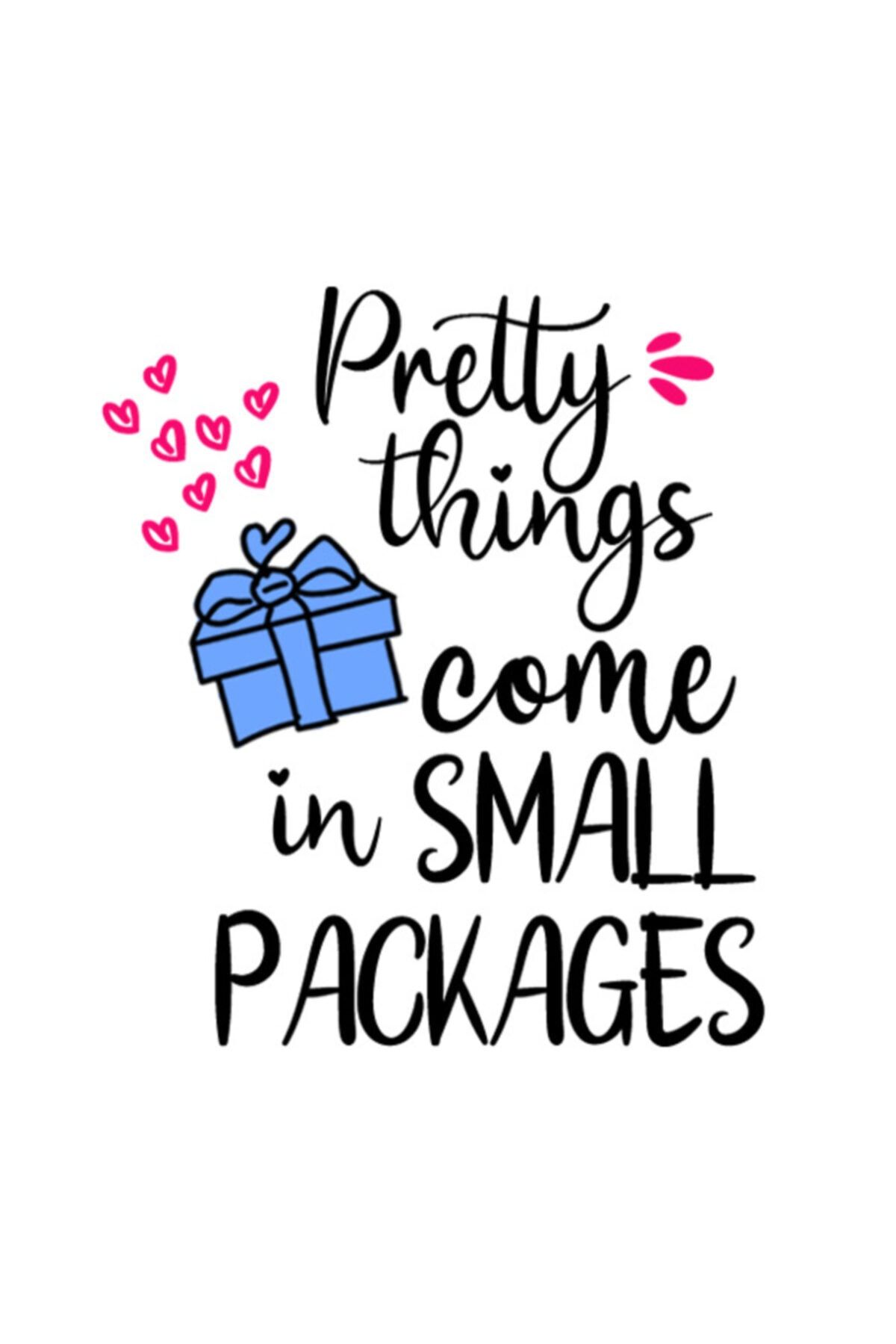 Alaçatı Art Boutiqe Güzel Şeyler Küçük Işletmelerden Gelir-pretty Things Come In Small Business Sticker (4X3.6) 50 Adet