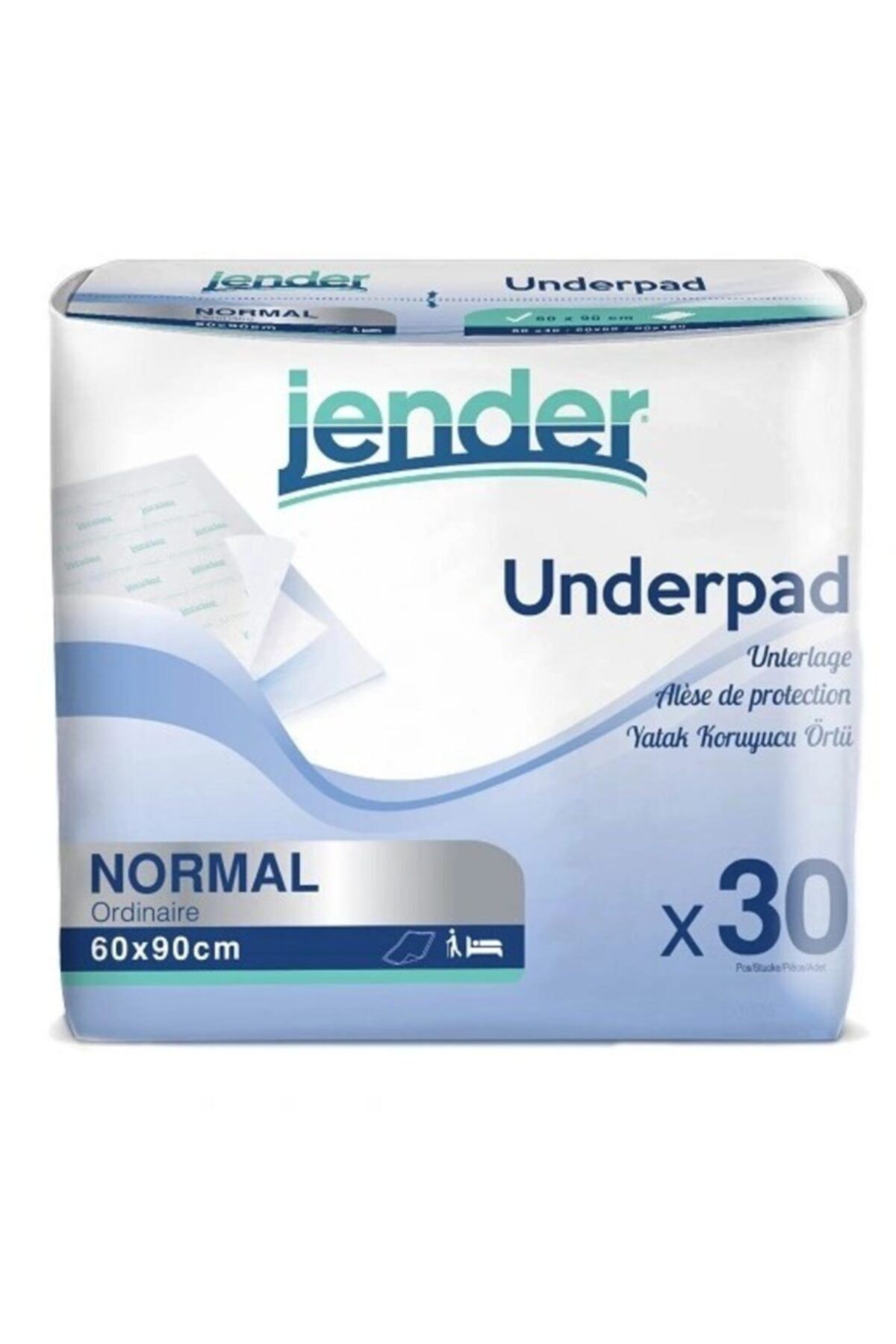 JENDER Yatak Koruyucu 60*90 30 Adet