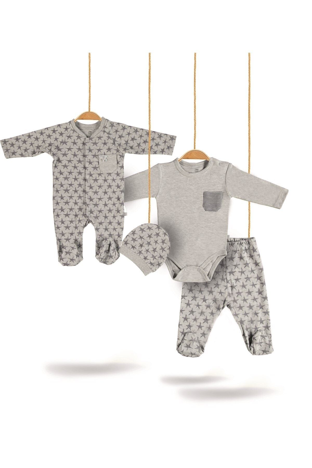 Bibaby Erkek Bebek New Dream Yenidoğan Tulumlu Tüllü Set