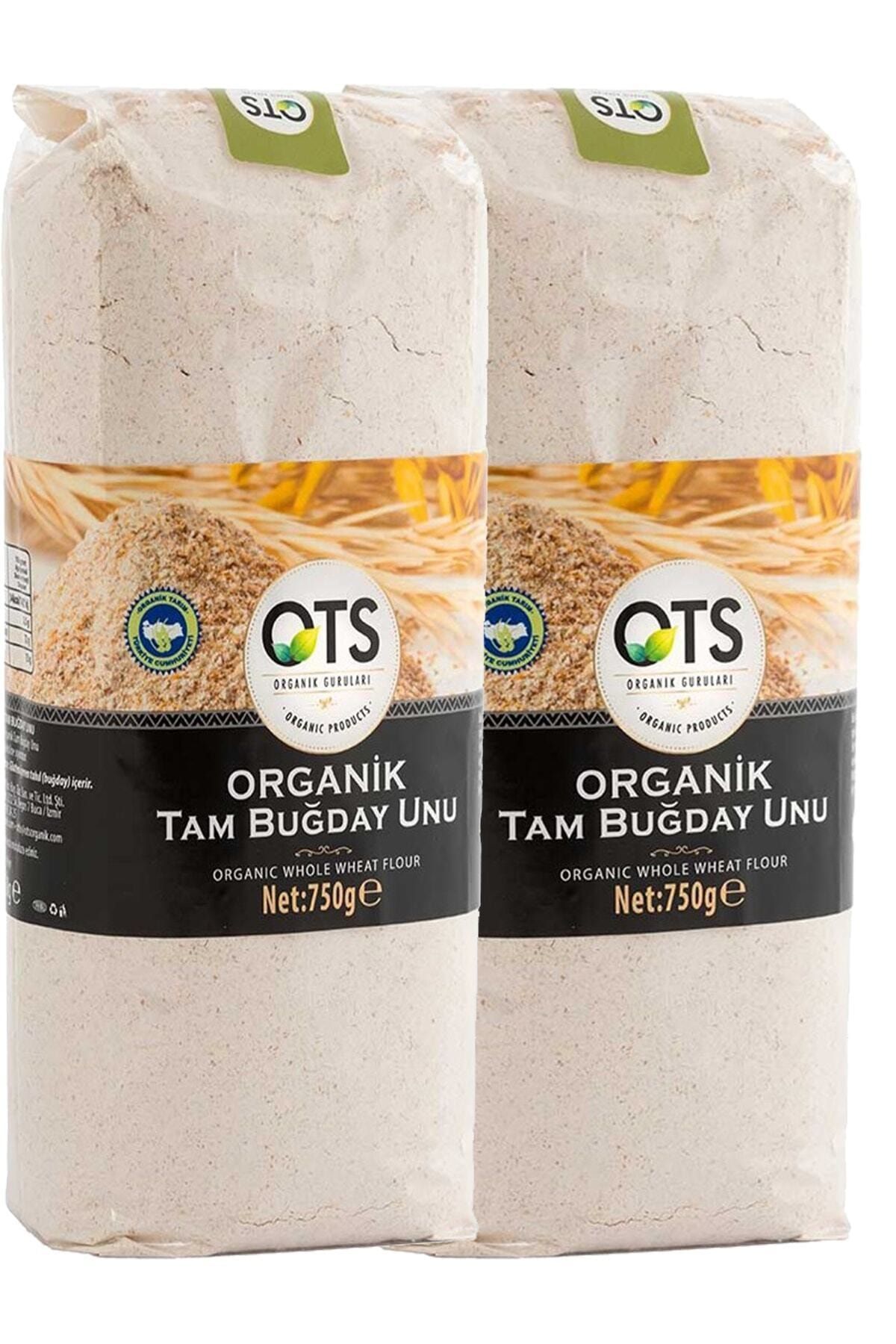 OTS Organik Tam Buğday Unu 750 gr X2 Adet