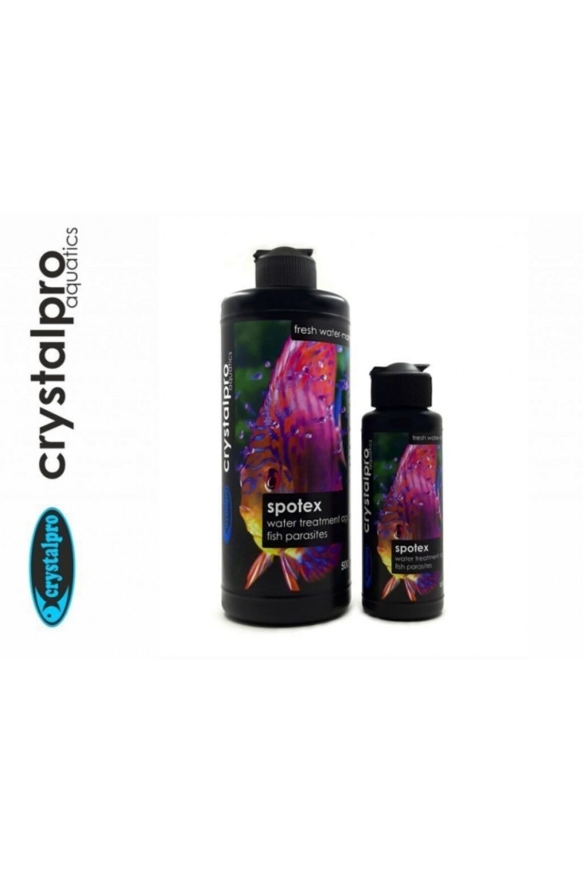 Crystalpro Spotex Akvaryum Beyaz Benek ve Parazit 125 ml
