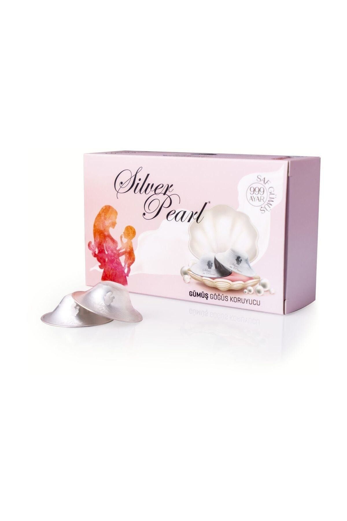 Silver Pearl Gümüş Göğüs Ucu Koruyucu Kapaklar 999 Ayar