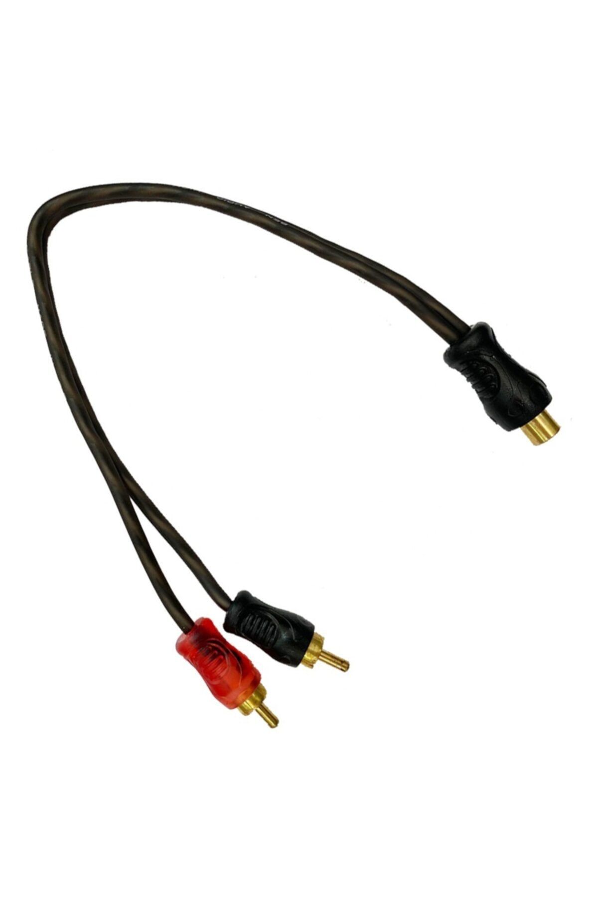 BEN AUDIO Xb-y 2 Rca Erkek 1 Rca Dişi Y Kablo / Pakette 10 Adet Bulunur