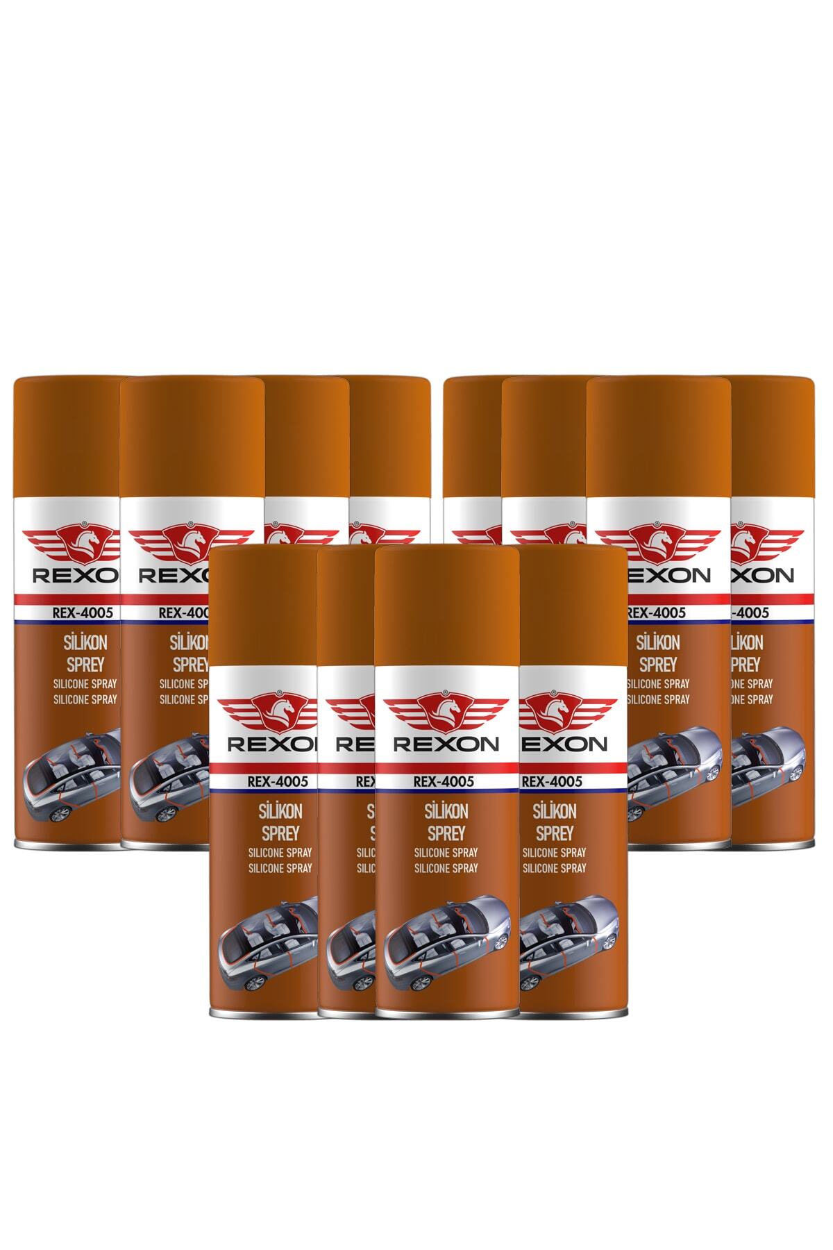 Rexon Silikon Sprey 400 ml 12 Adet