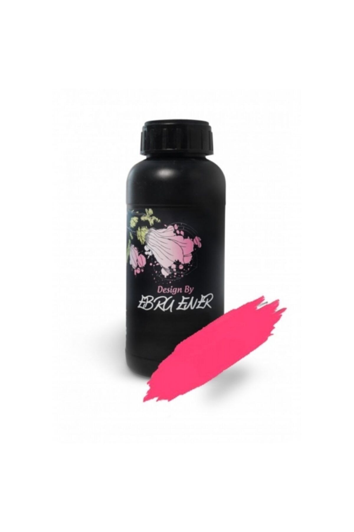 LarinHome Ebru Ener Yarımat Vernikli Zemin Boyası 500ml Fuşya