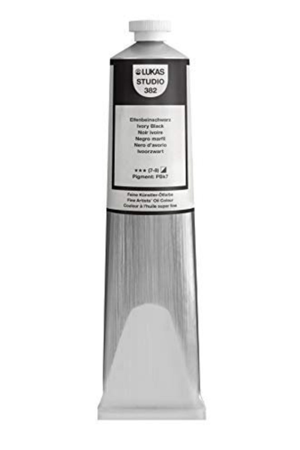 Lukas Studio 200ml Yağlı Boya 382 Ivory Black
