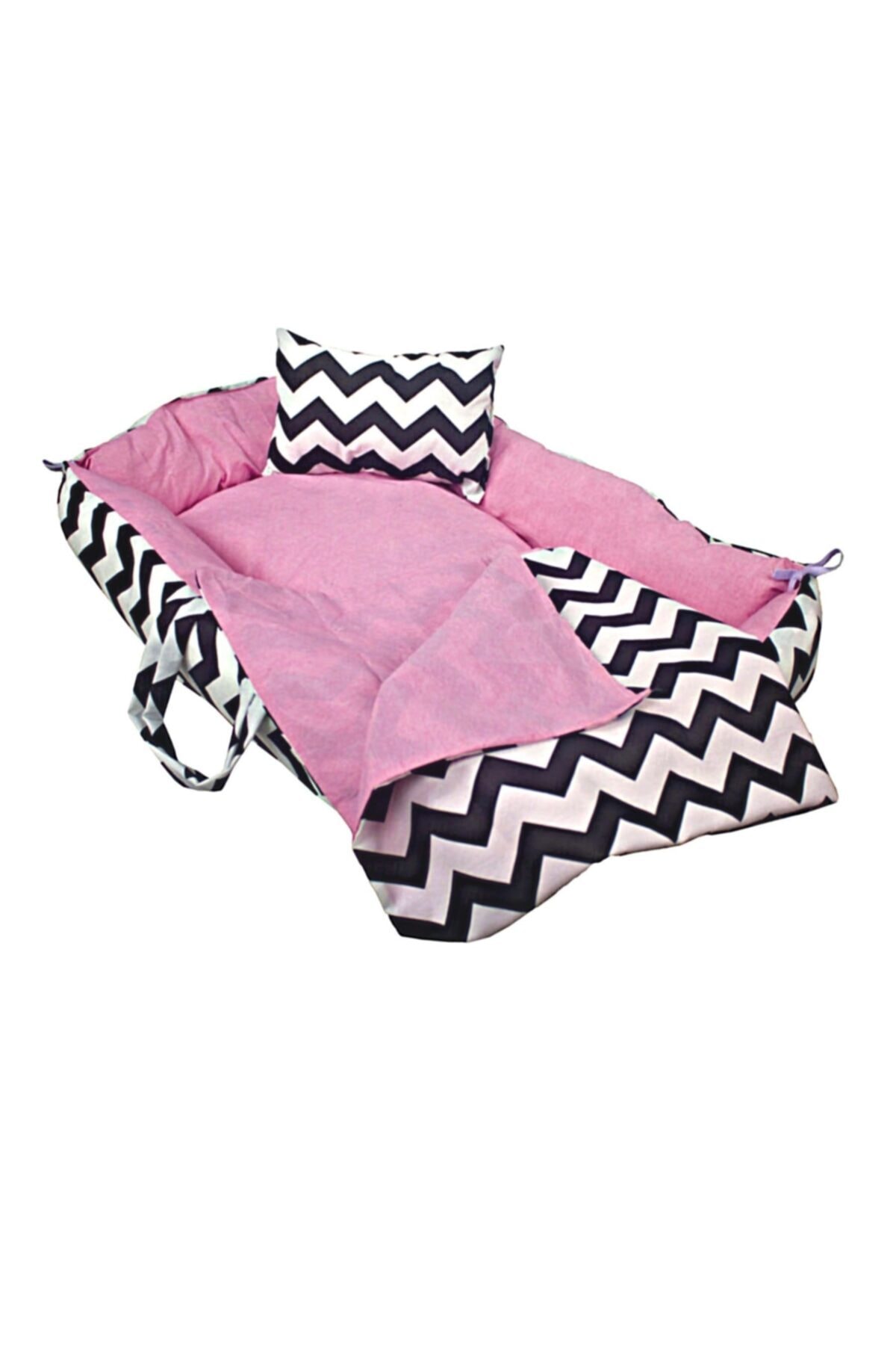 Evene Babynest Ve Örtü Takımı Bebek Yuvası Ana Kucağı Yatak Seti