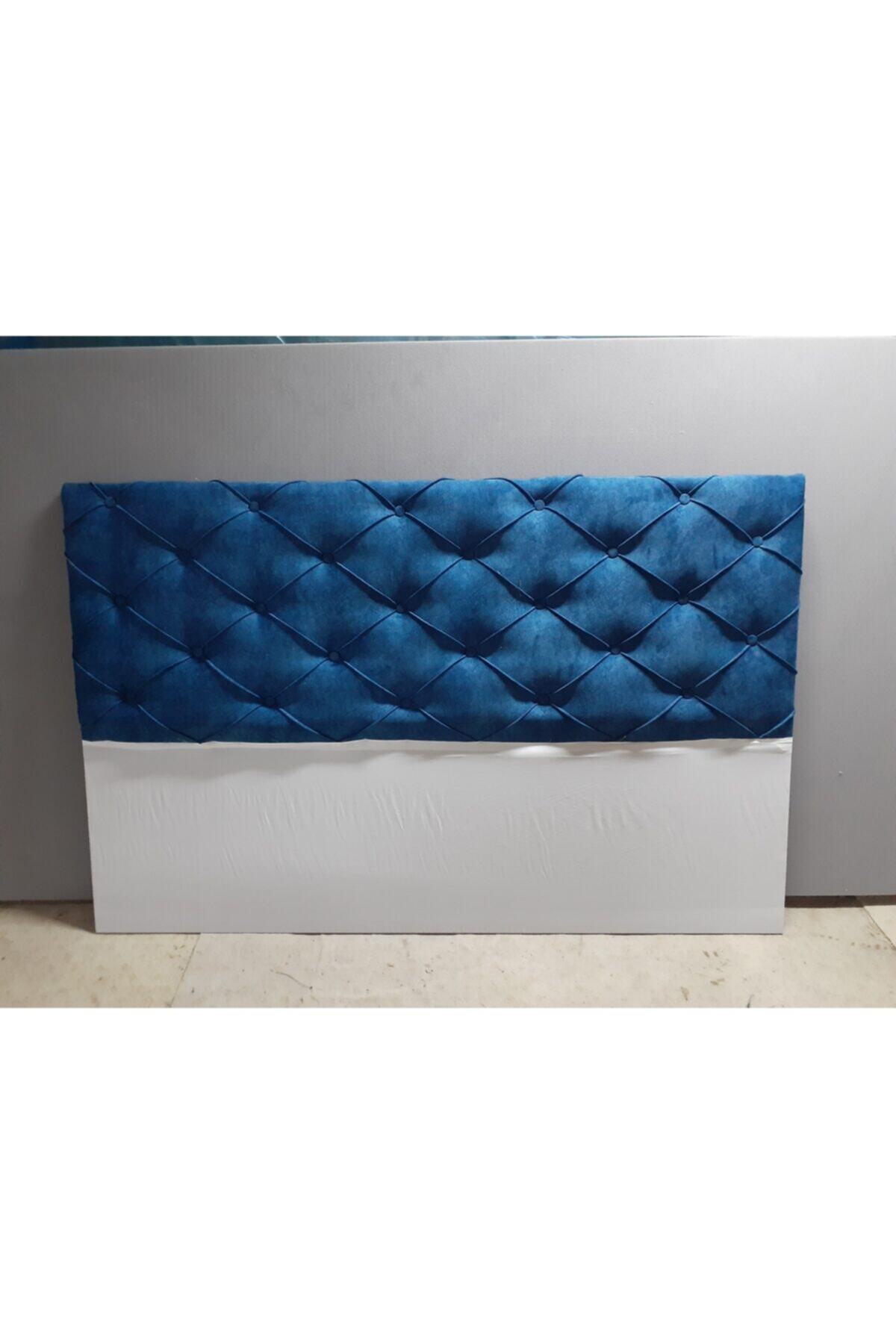 YUSE MOBİLYA VE AKSESUAR Baza Yatak Başlığı 140 X 100 Mavi