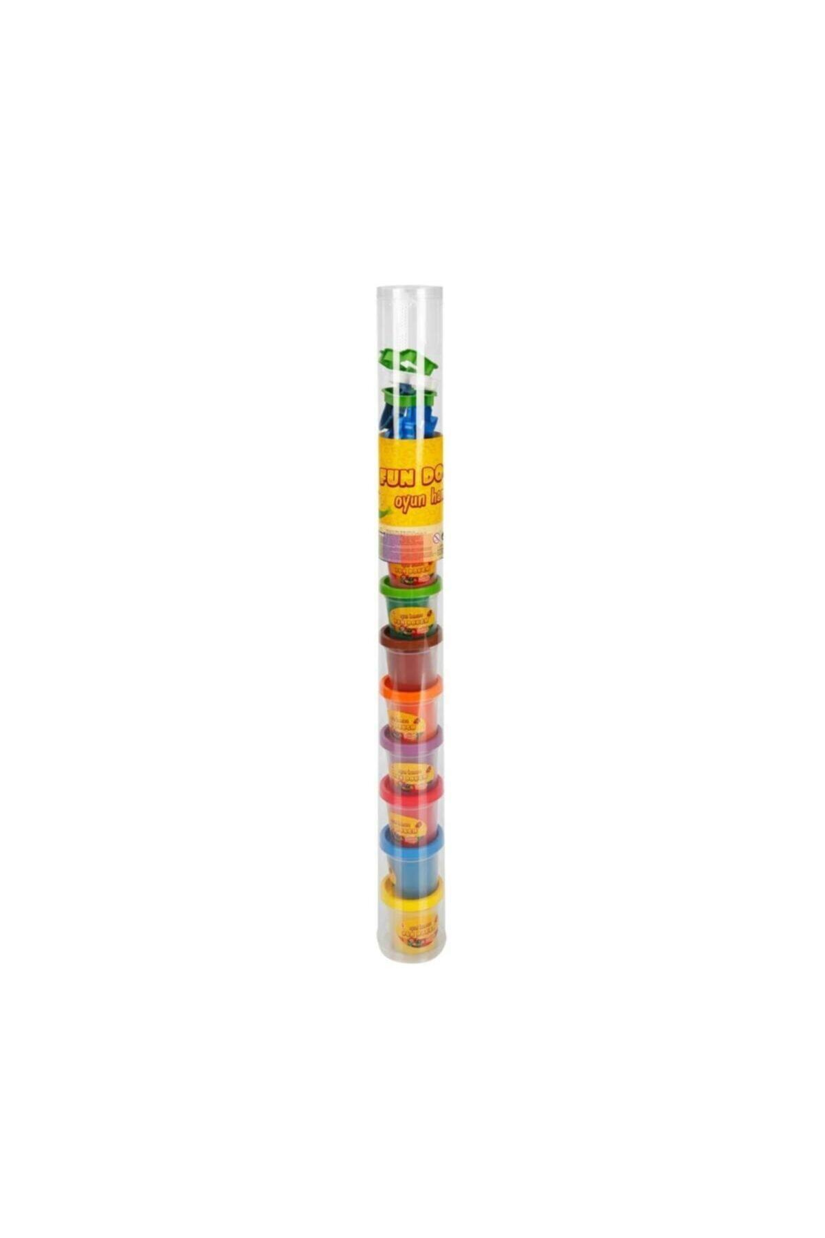 CRAFY Yılın Ilk Fırsatları - Fun Dough 8 Renk Oyun Hamur Seti - ™ Beyaz At®