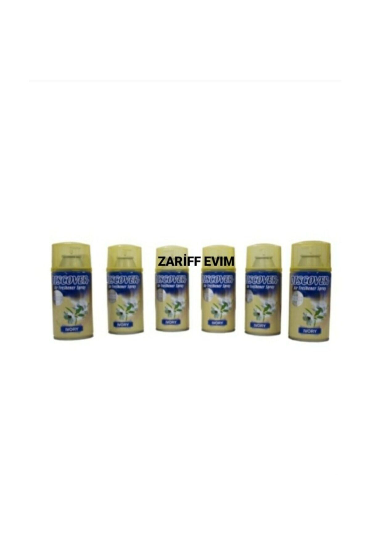 Zariff Home Discover Ivory Oda Kokusu 320ml×6 Adet Sprey Makinaya Uyumlu