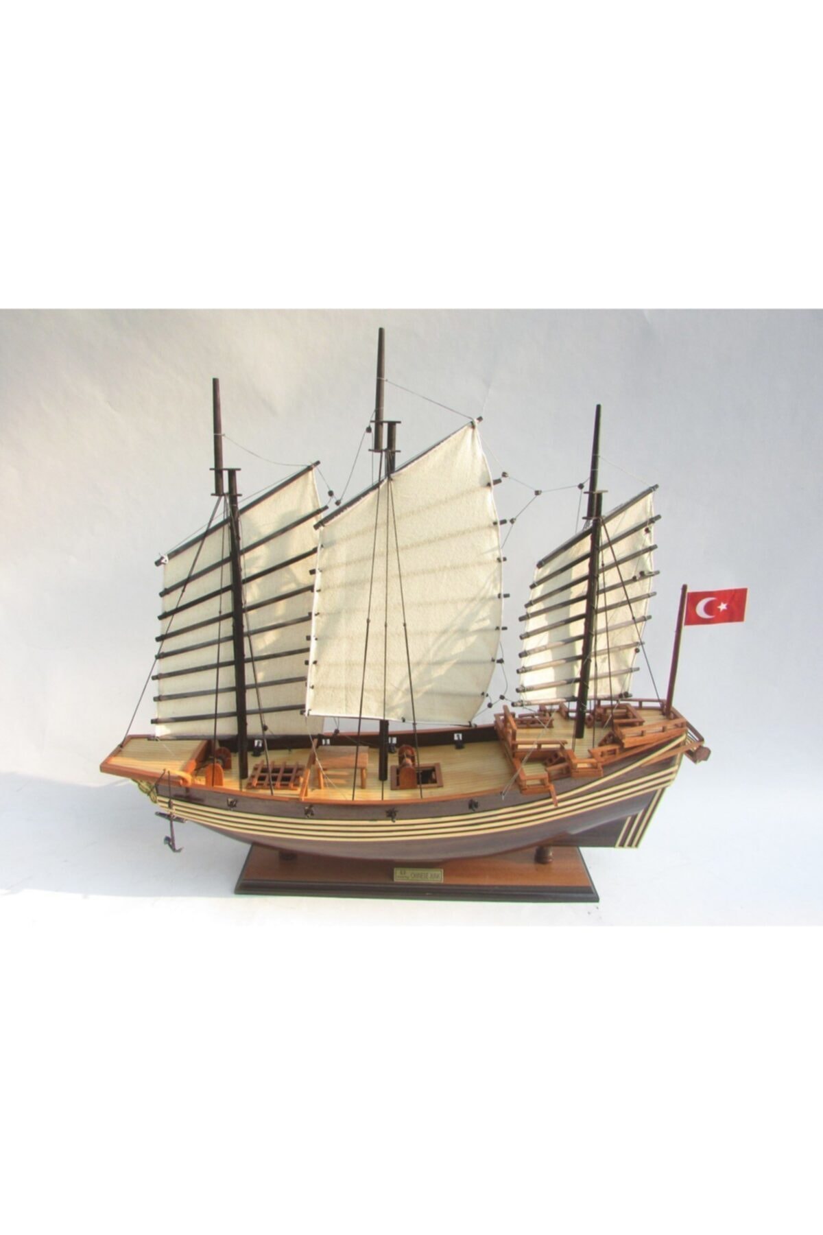 Misiny -chinese Junk (dark Wood) Gemi Maketi