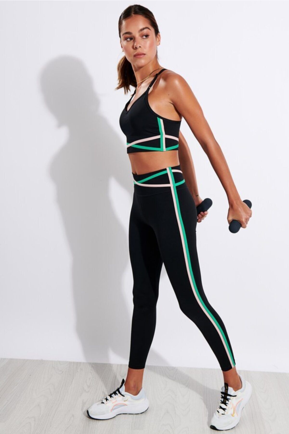 Nike Dri-fit One Mid-rise 7/8 Taped Women's Tights Dd4690-622 - Trendyol