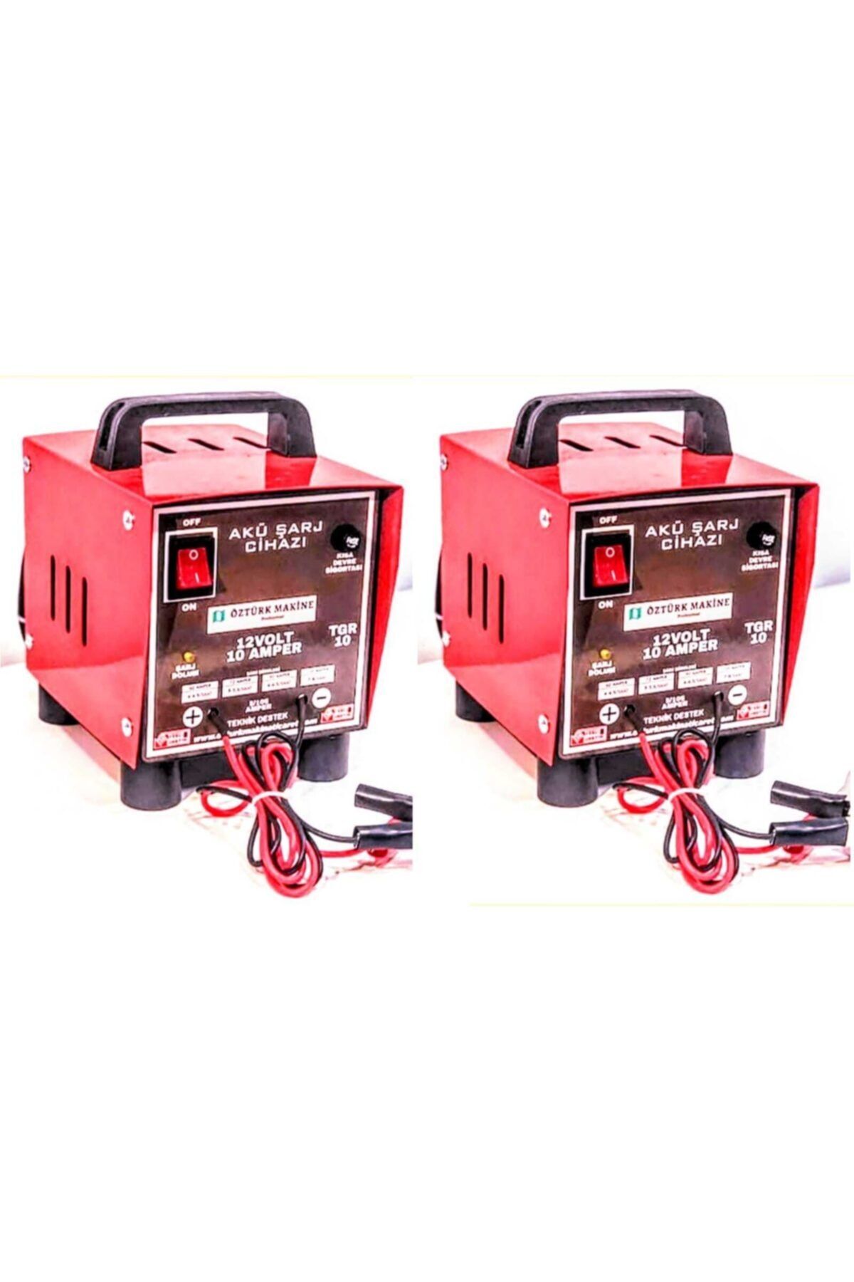 Tuğra Akü Şarj Cihazı 12 V 10 Amper 105 Ampere Kadar Şarj 1 Yıl Değiştirme Garantili